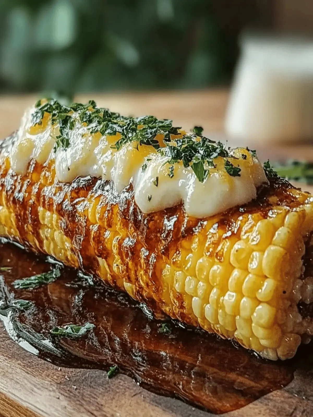 Honigbutter gebackene Maisrippchen