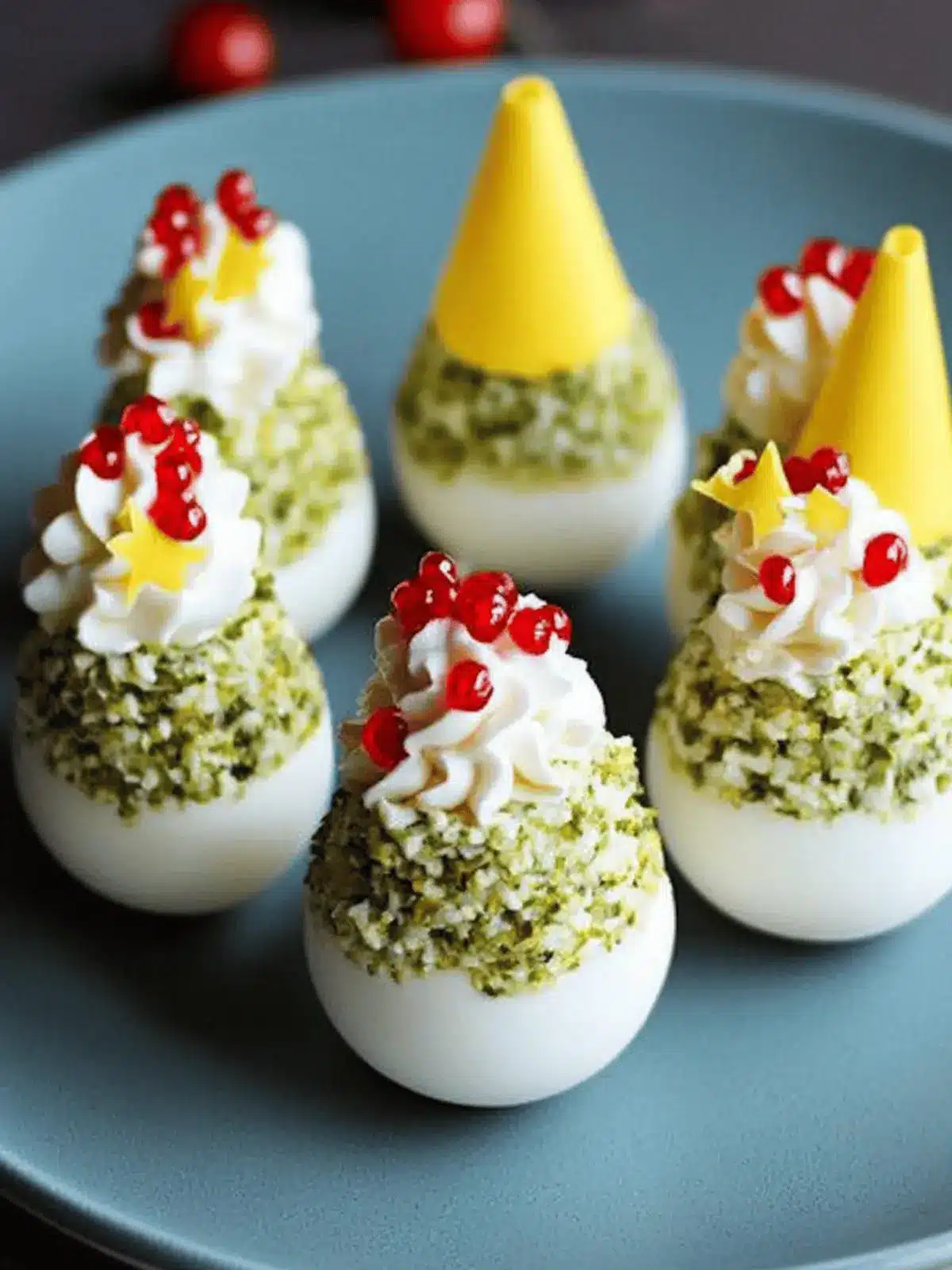 Teufel-Ei Weihnachtsbäume