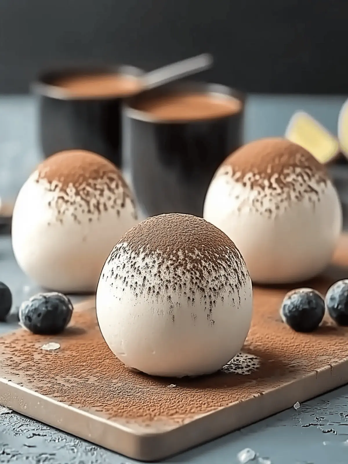 Kleine Tiramisu Bällchen