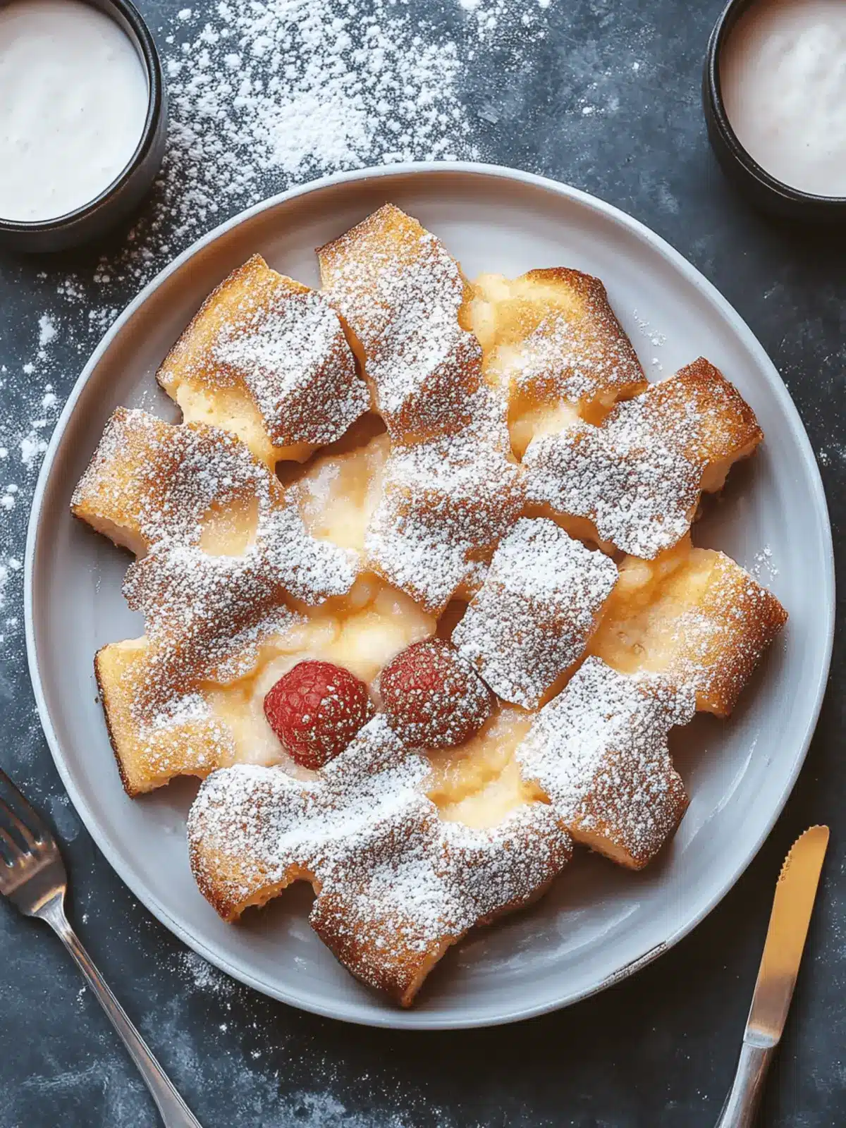 Kaiserschmarrn aus der Heißluftfritteuse