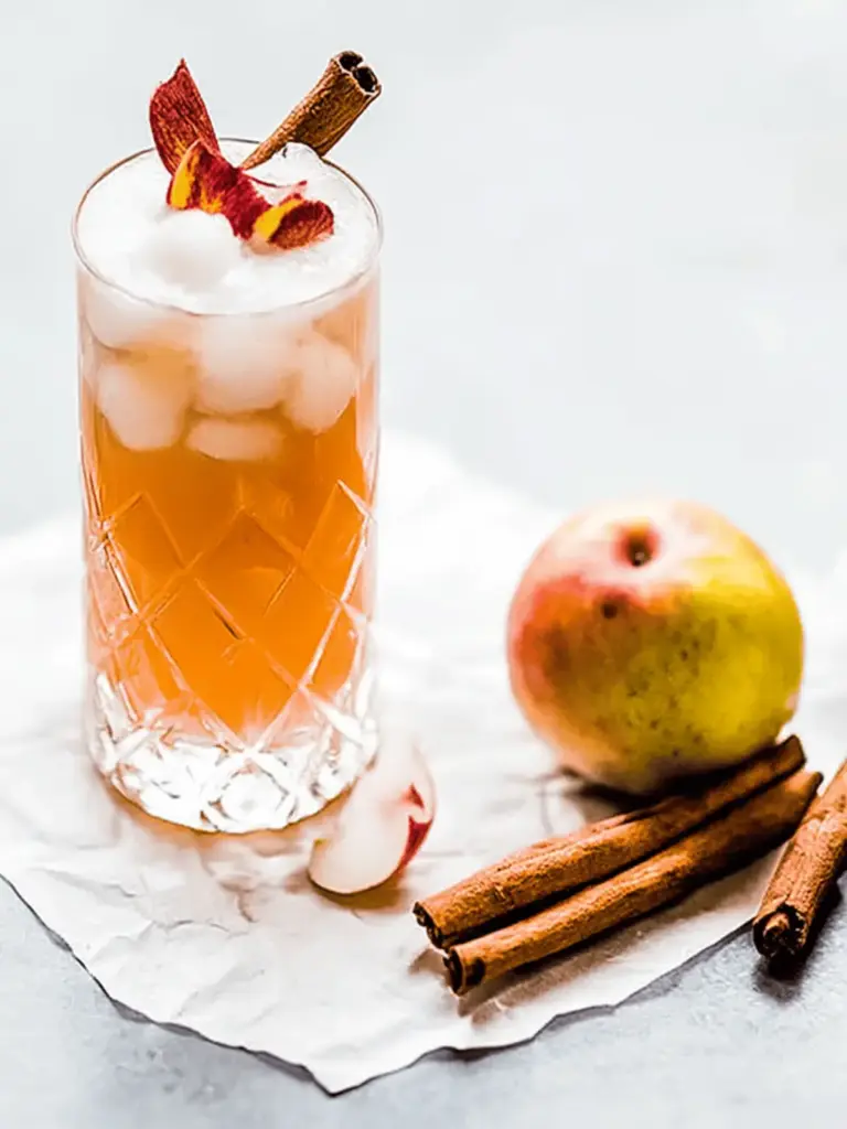 Wintercocktail Heißer Apfelpunsch