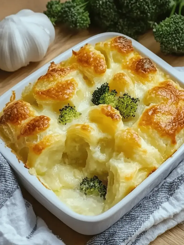 Kartoffel- und Brokkoli-Auflauf