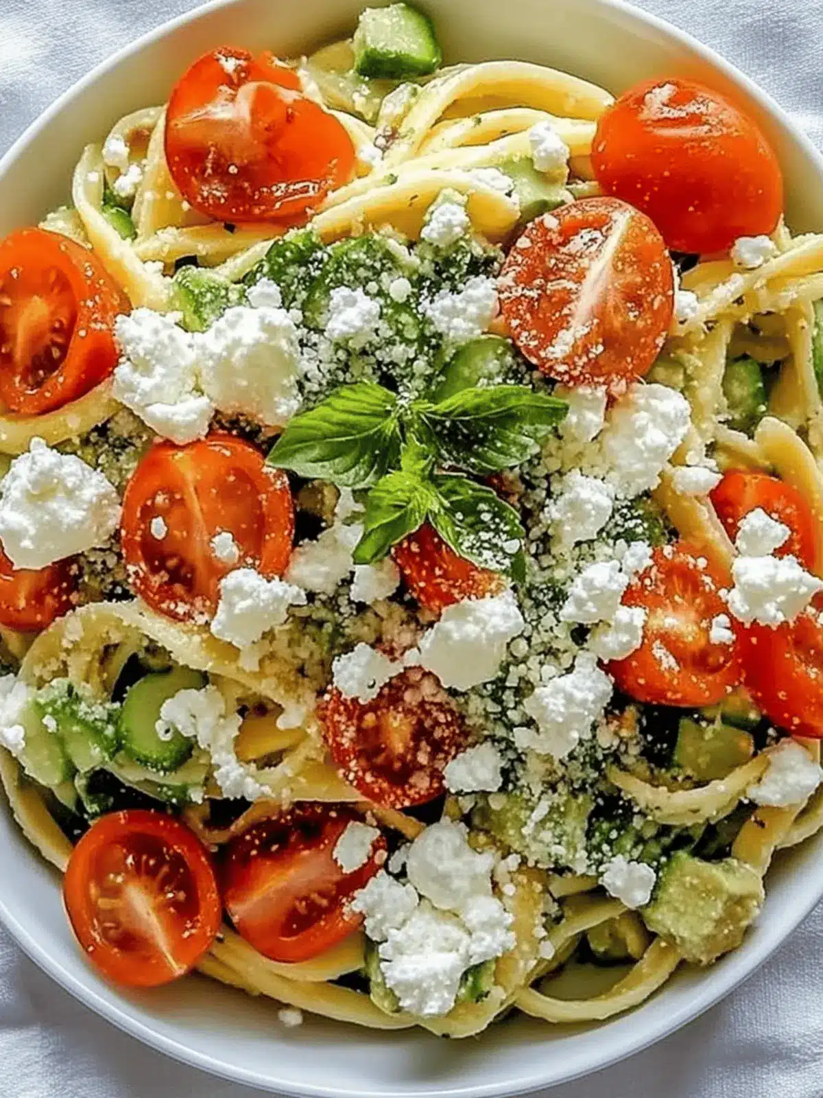 Cremige Avocado-Pasta