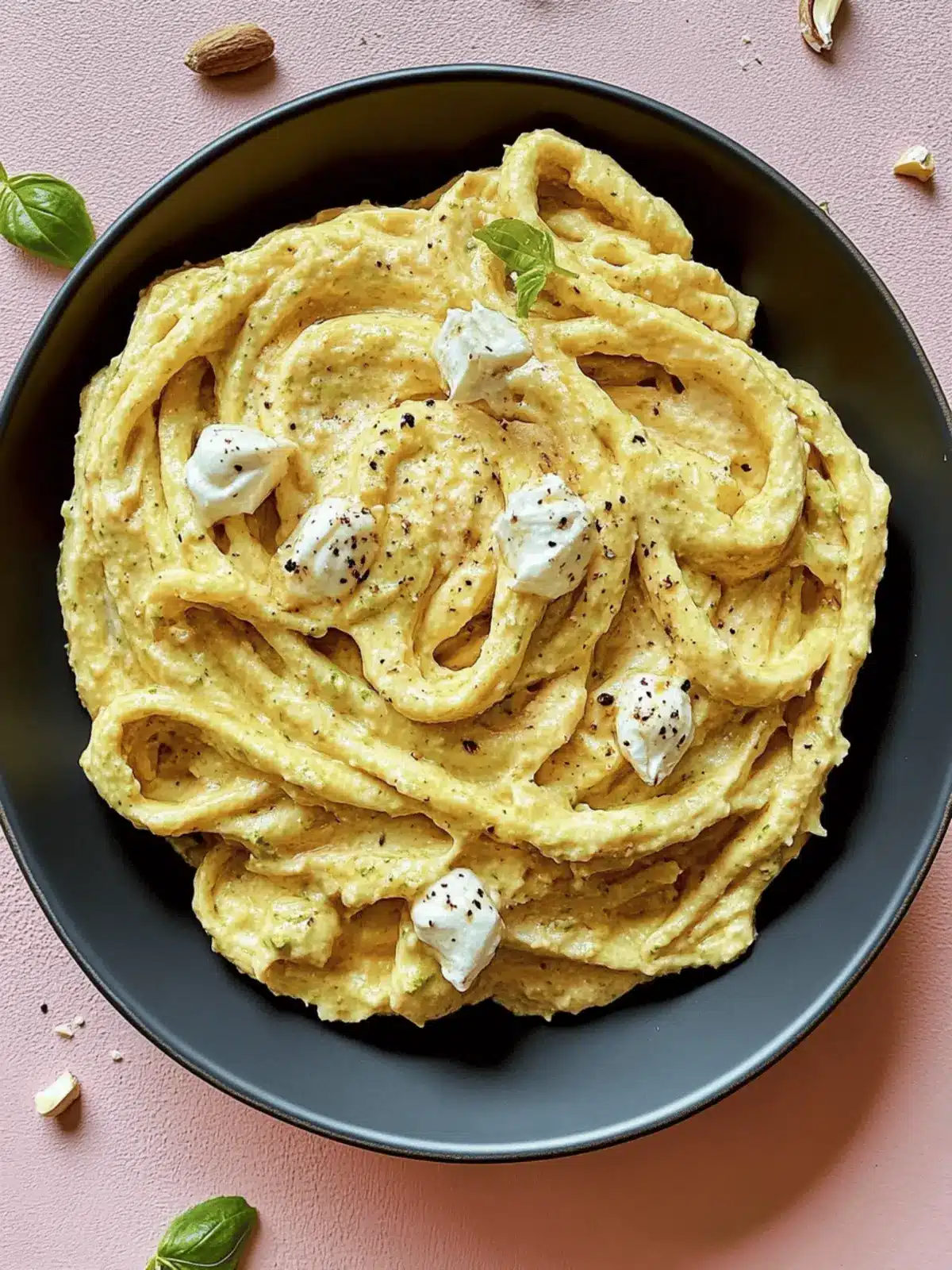 Pasta in Zucchini-Sauce