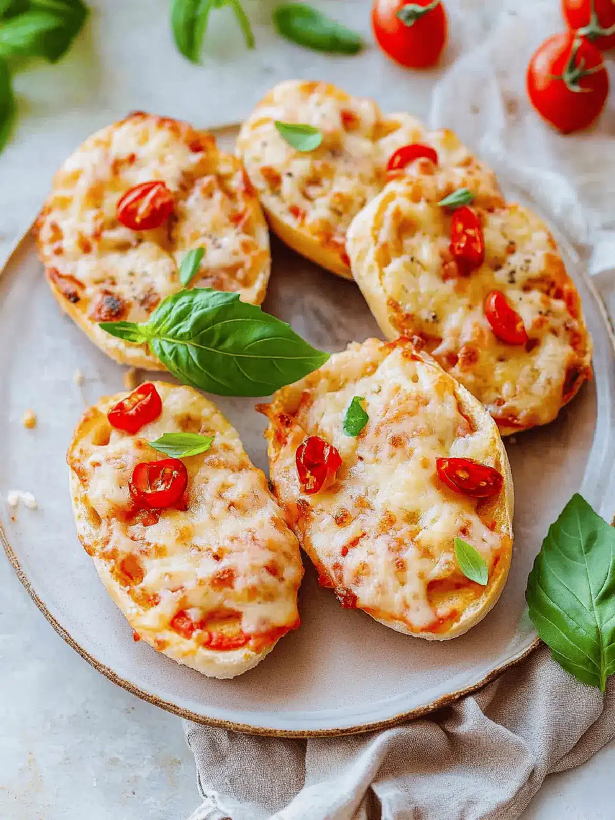 vegetarische Pizza-Rollen