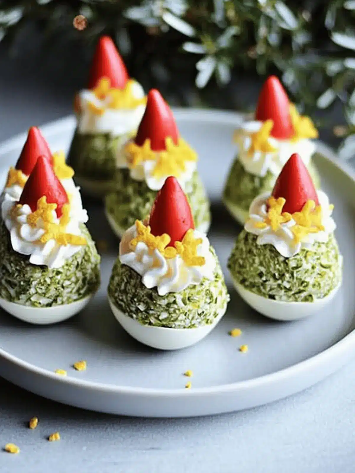 Teufel-Ei Weihnachtsbäume