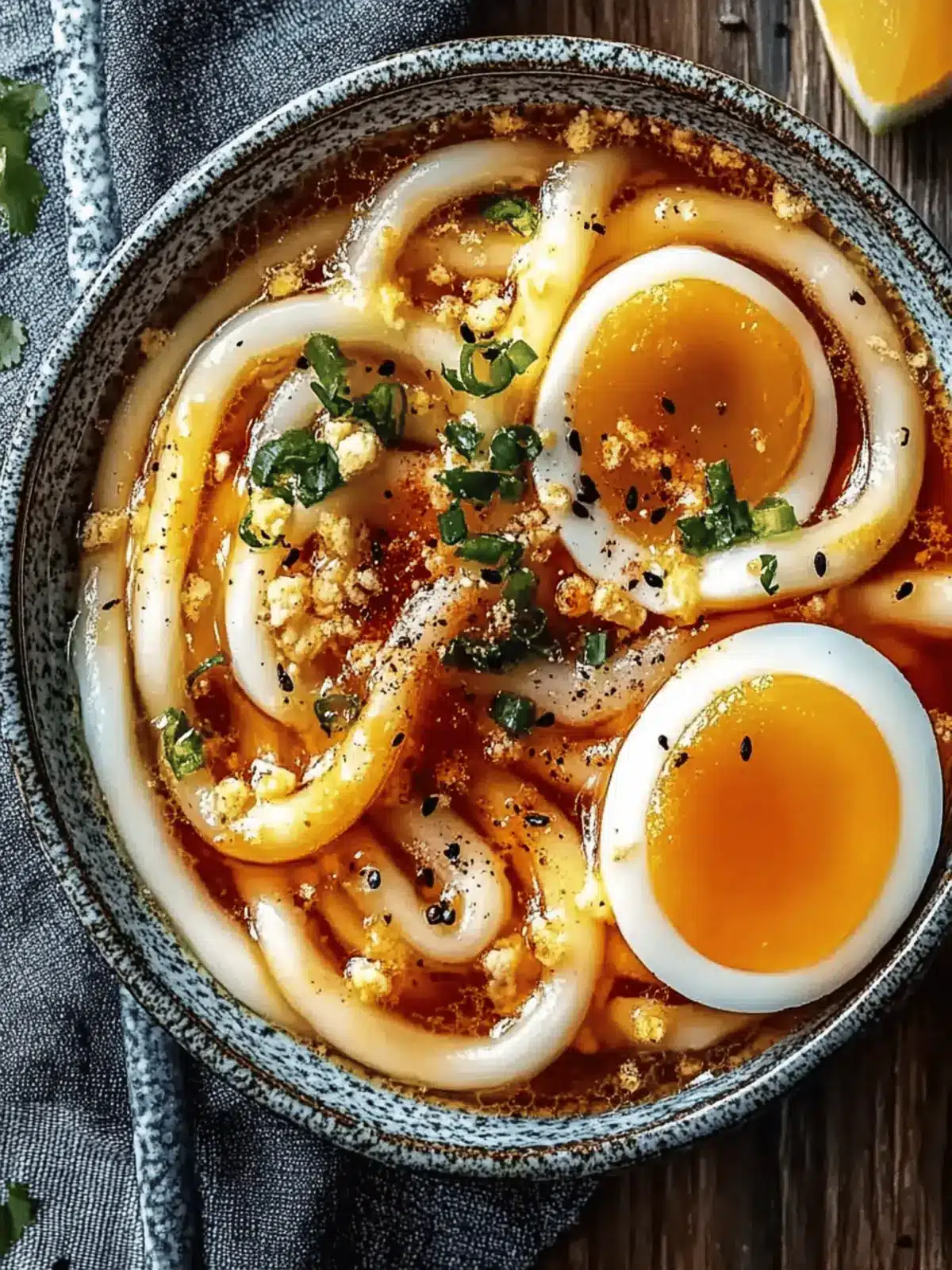 10-Minuten Chili-Öl Udon-Nudeln