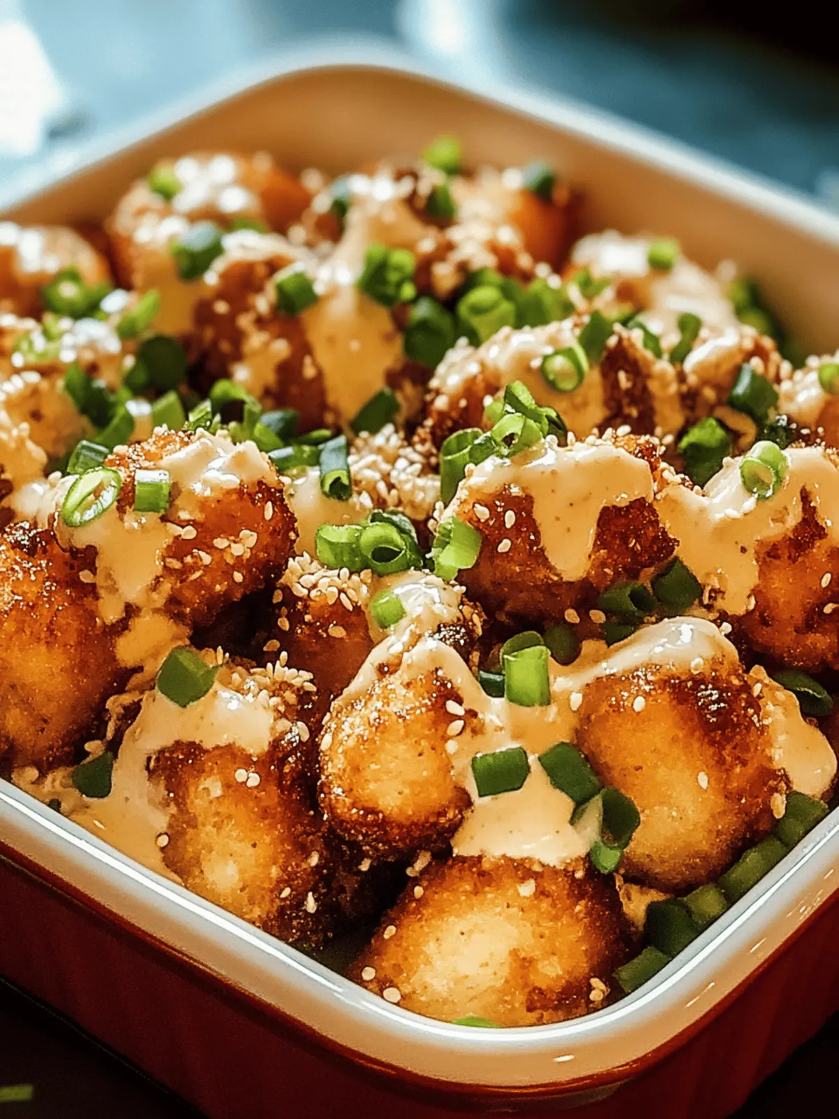 Bang Bang Hühnchen Auflauf