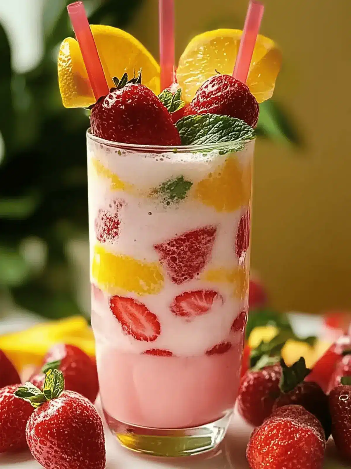 Pink Flamingo Colada Fruchtige Cocktails für den Sommer