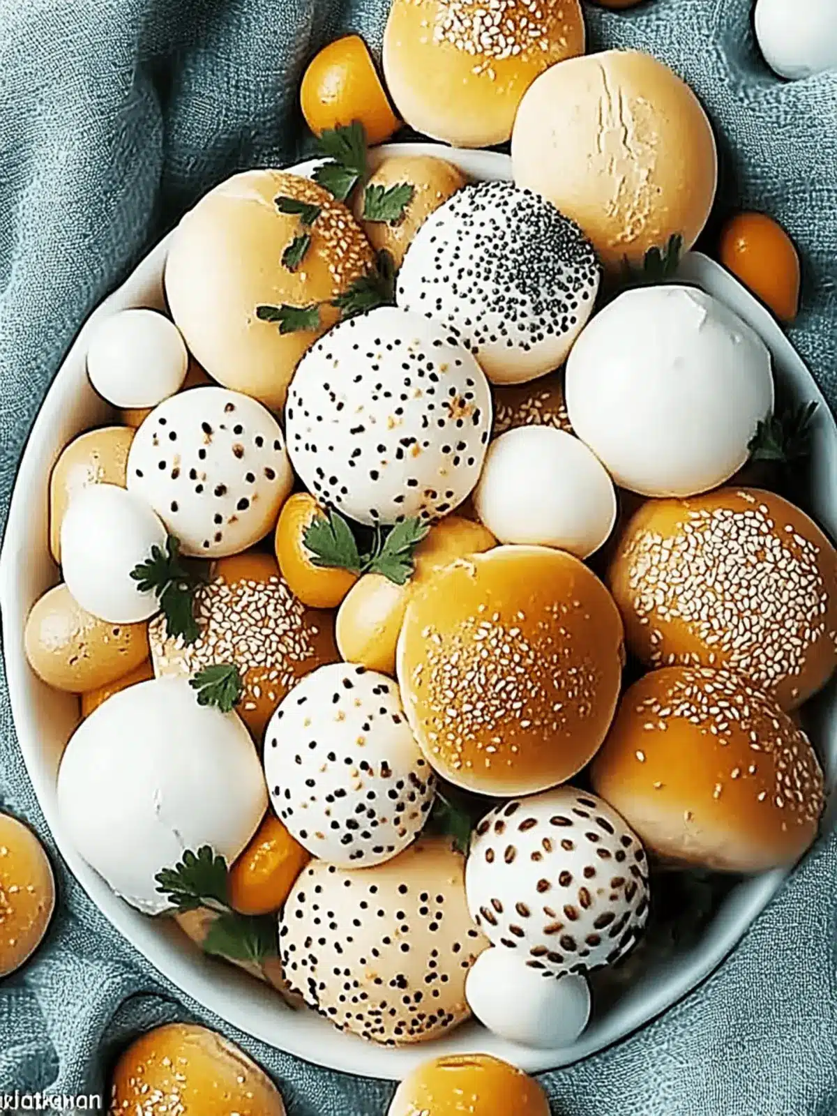 Mini-Brezeln mit Zwiebel-Dip