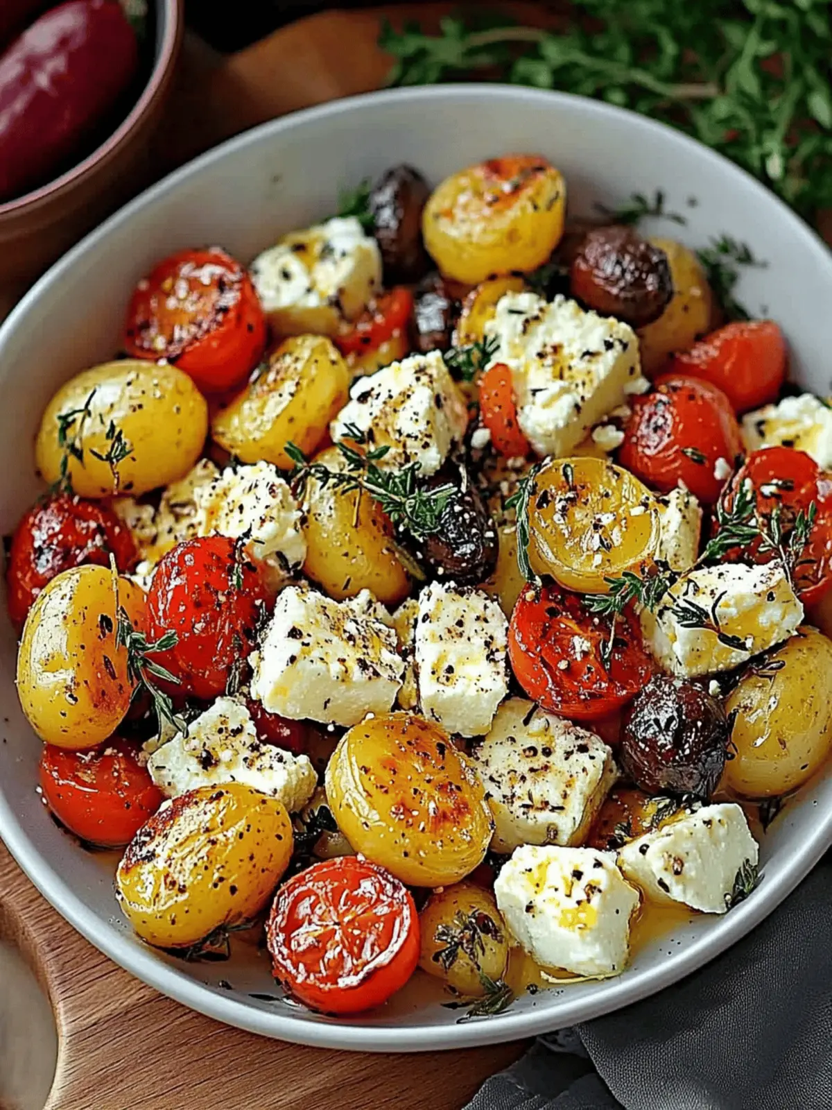 Feta Kartoffeln Ofengemüse