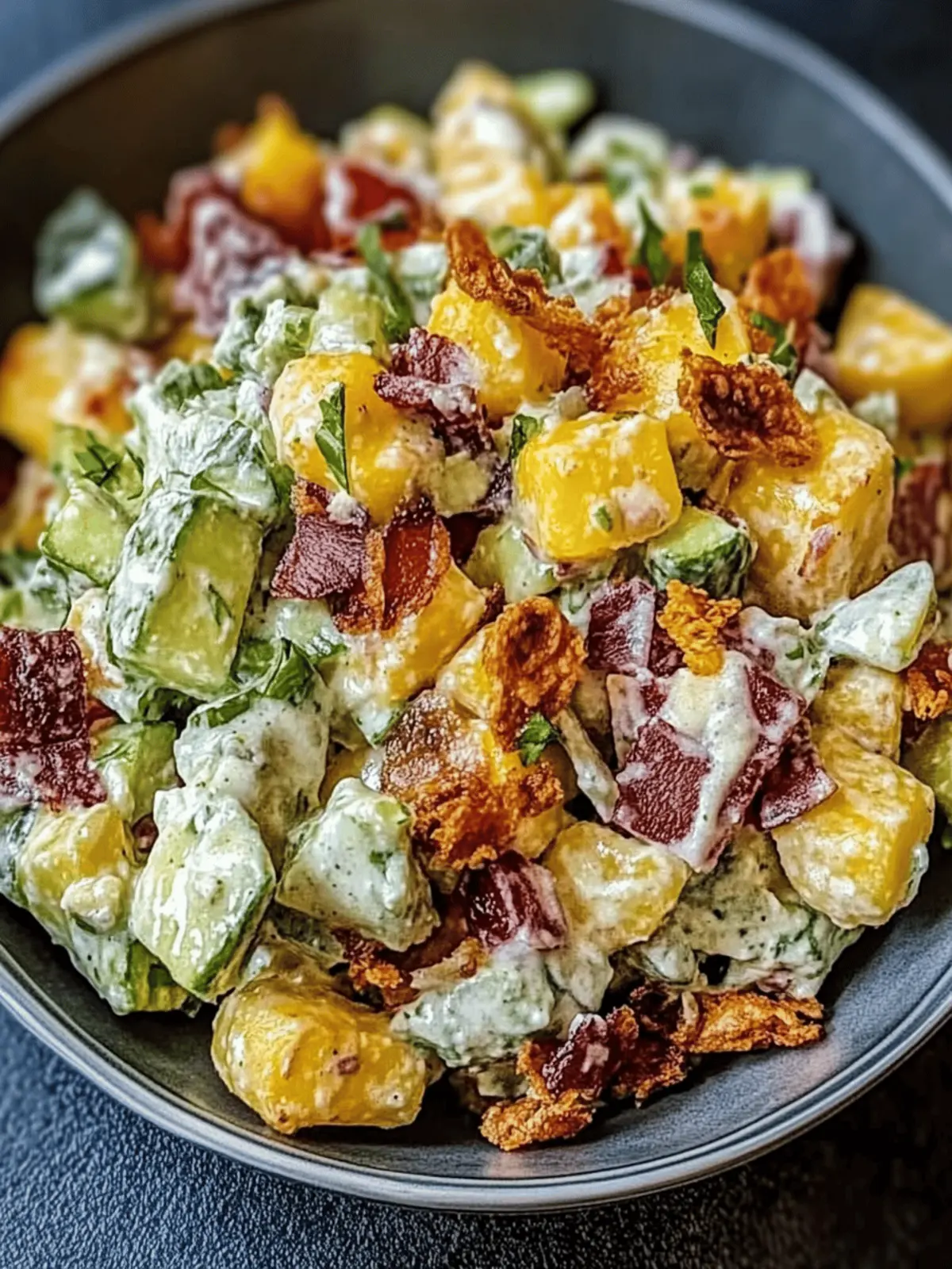 Crispy Kartoffelsalat