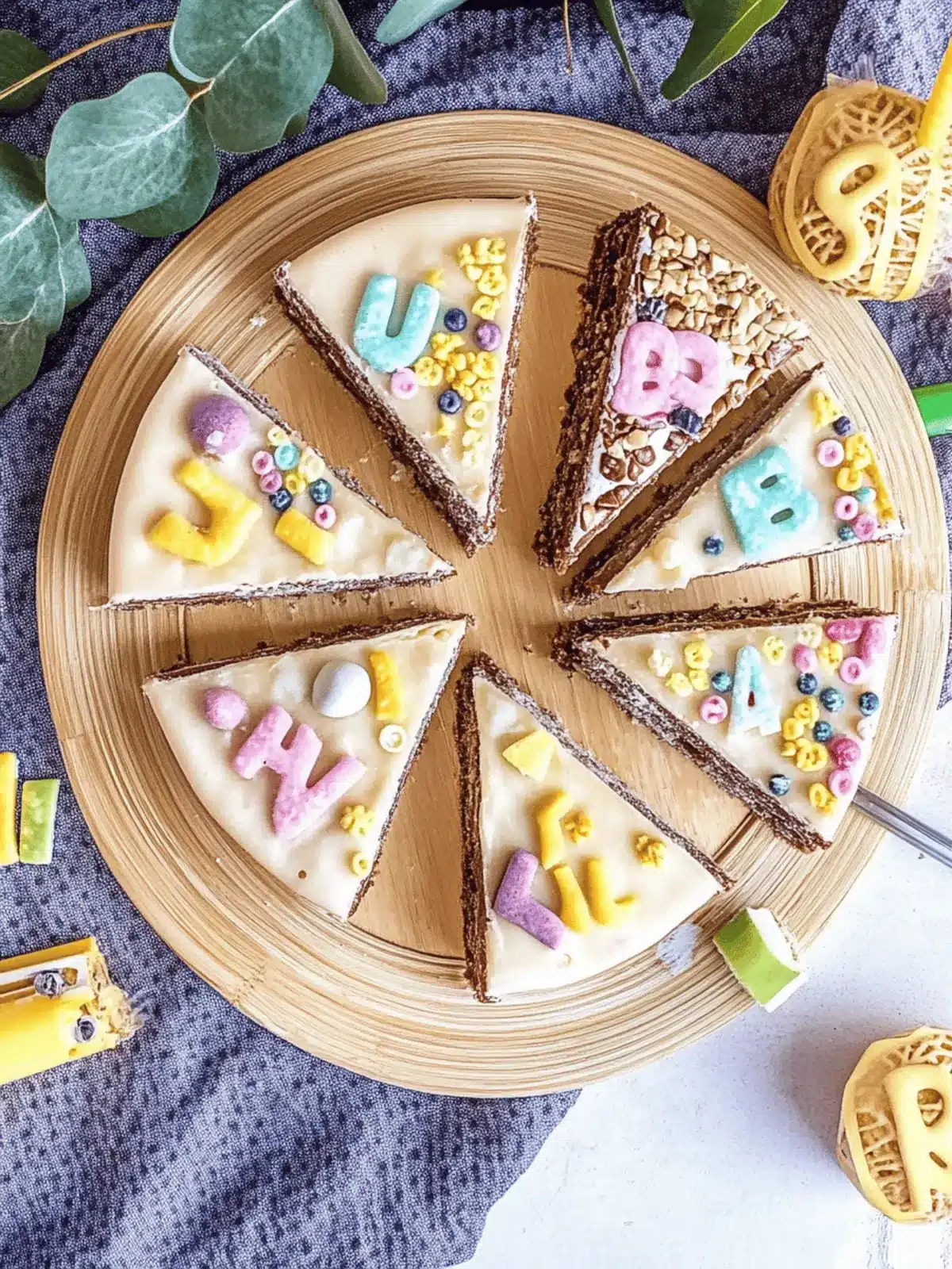 Käsekuchenstäbchen für die Schulanmeldung