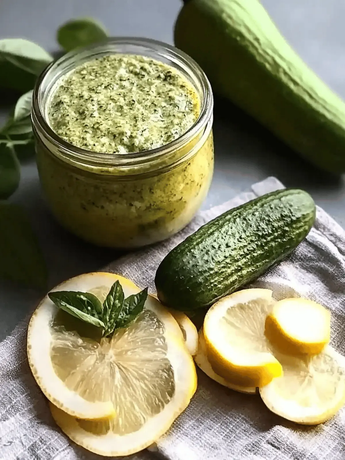Zucchini Pesto