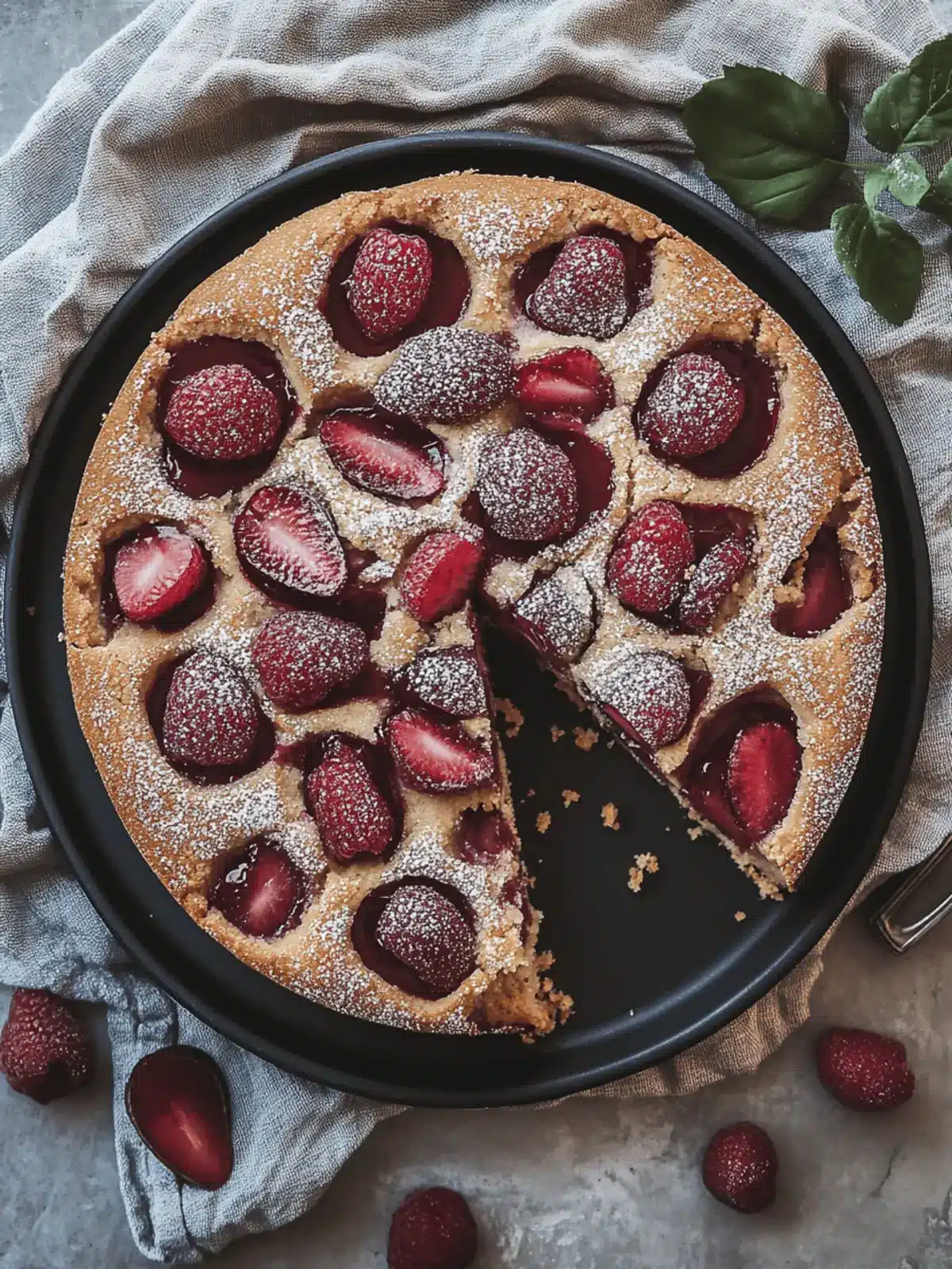 Einfacher Pflaumenkuchen
