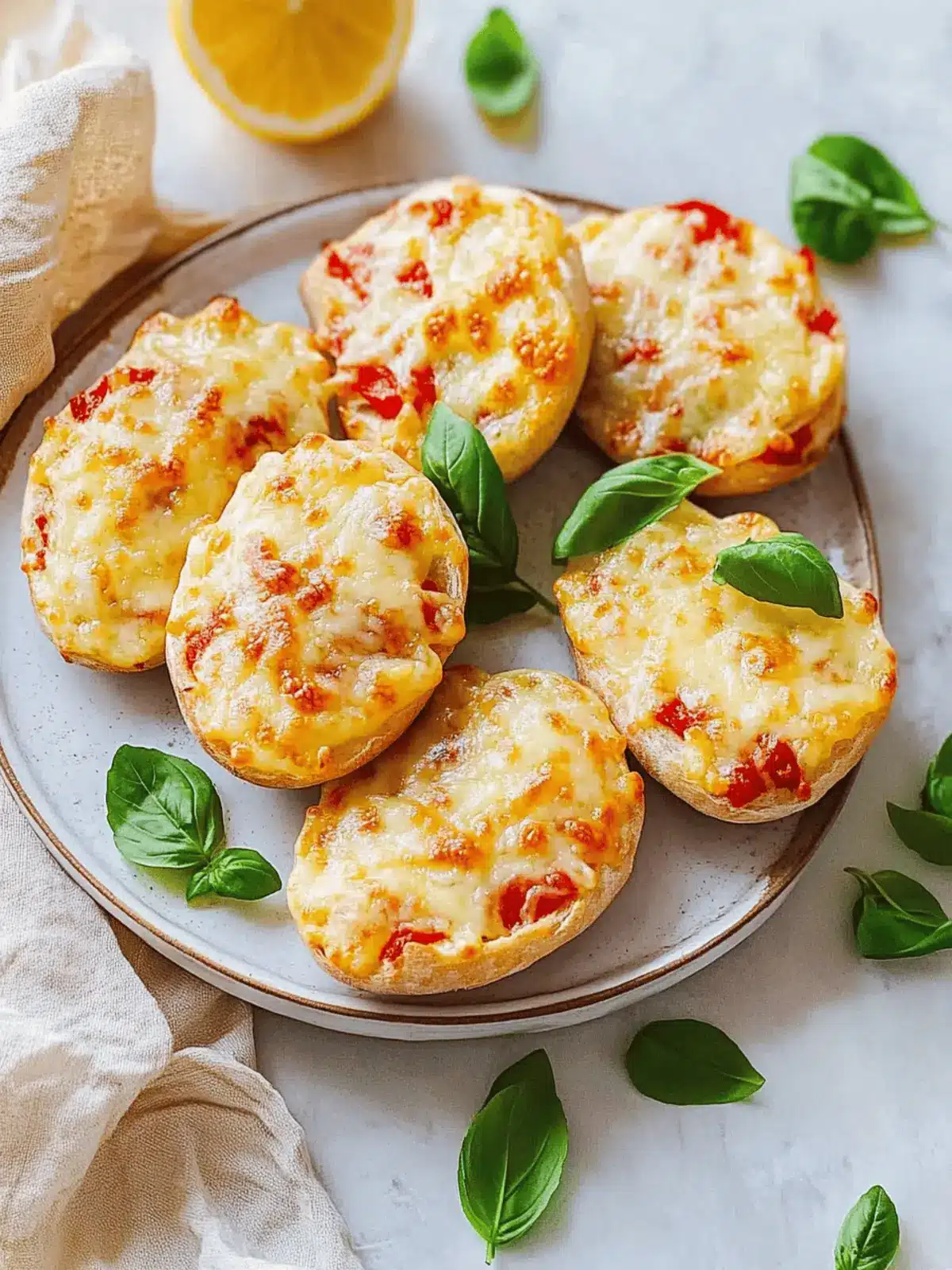 vegetarische Pizza-Rollen