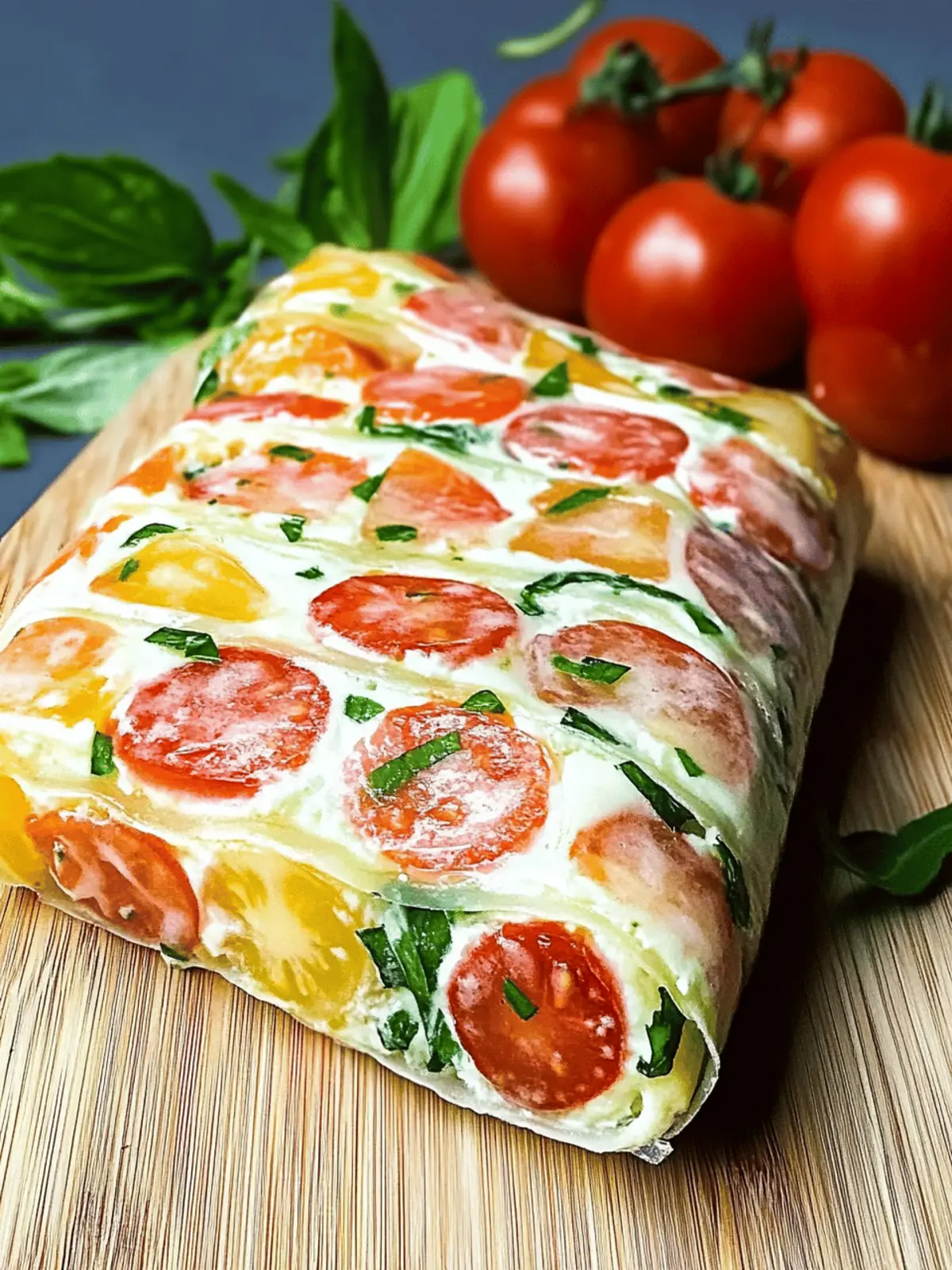 Kartoffelrolle mit Frischkäsefüllung