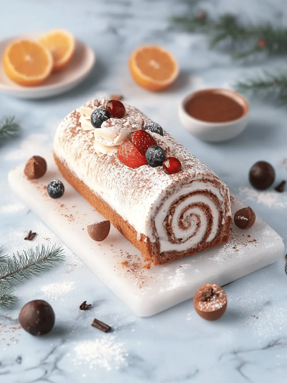 Gourmet Tiramisu Weihnachten Baumkuchen