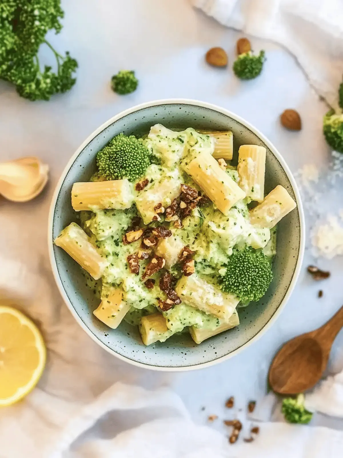 Cremige Brokkoli-Pasta