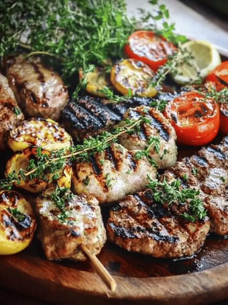 Gegrillte Fleischplatte Rezept