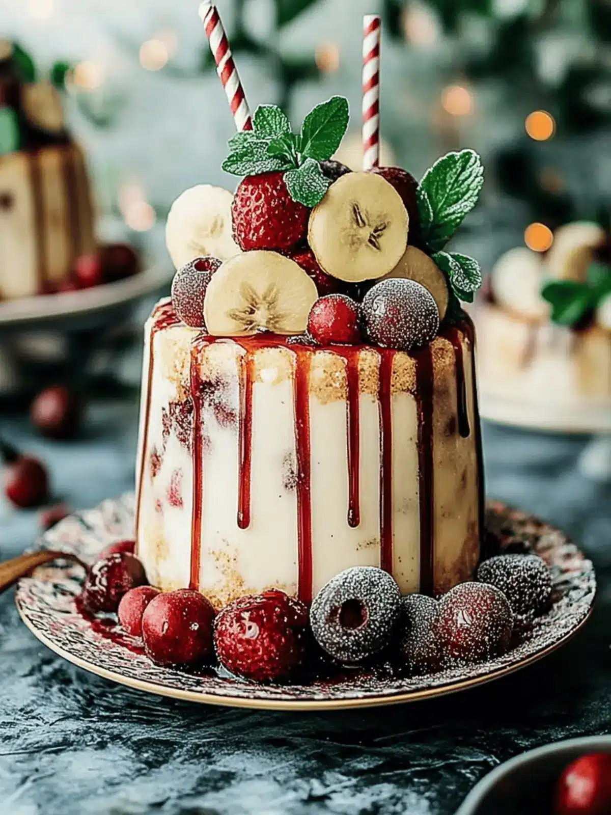 Weihnachtstorte backen