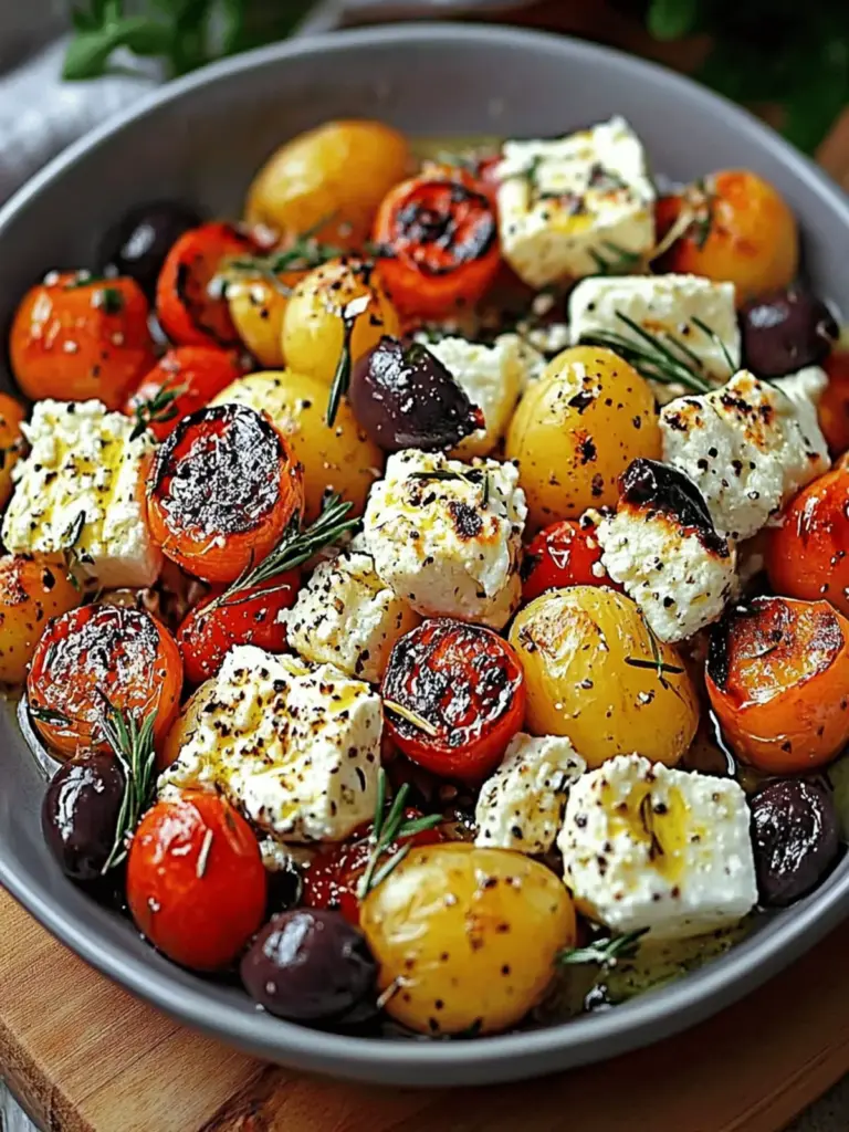 Feta Kartoffeln Ofengemüse