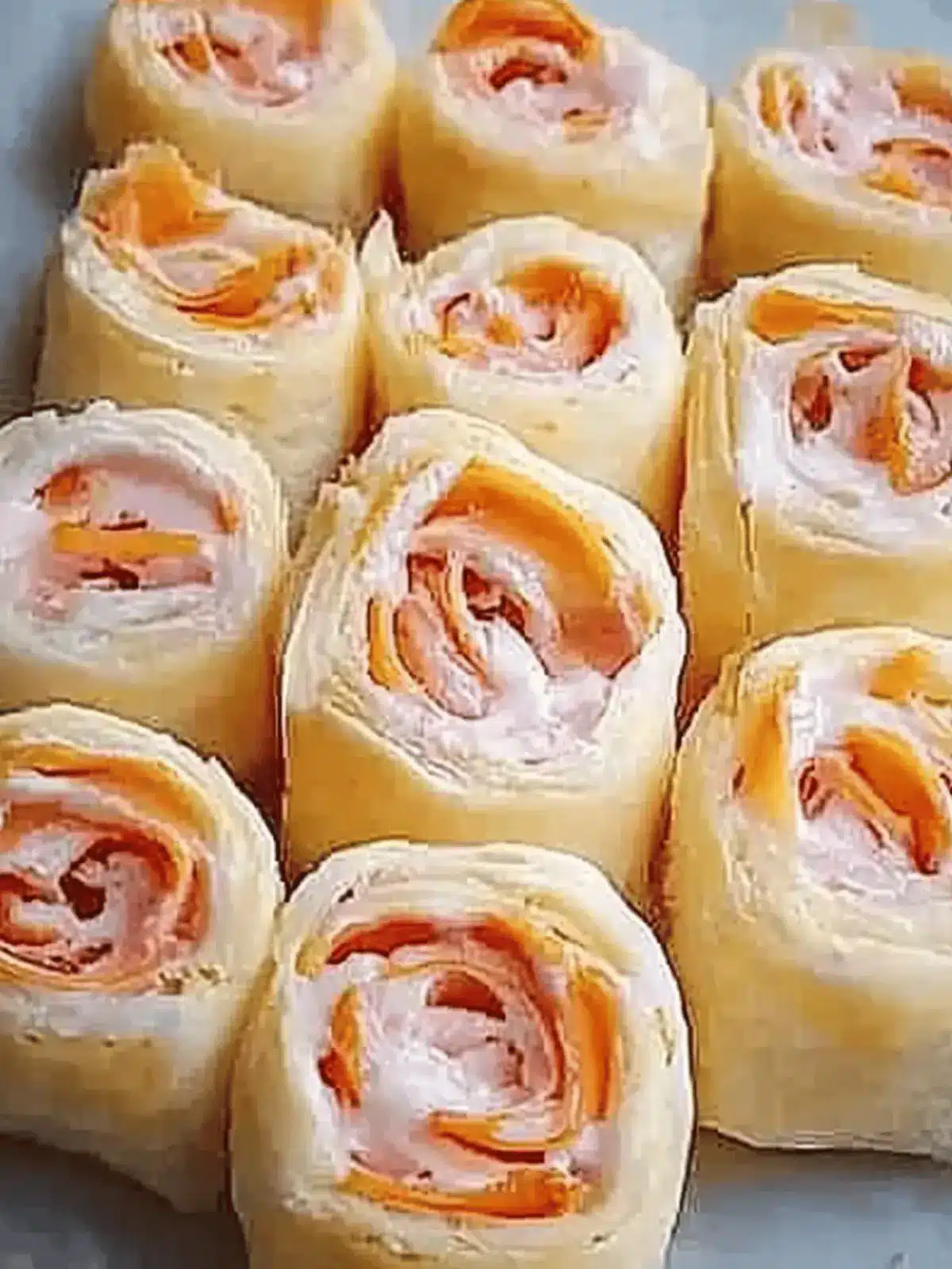Frischkäse-Röllchen