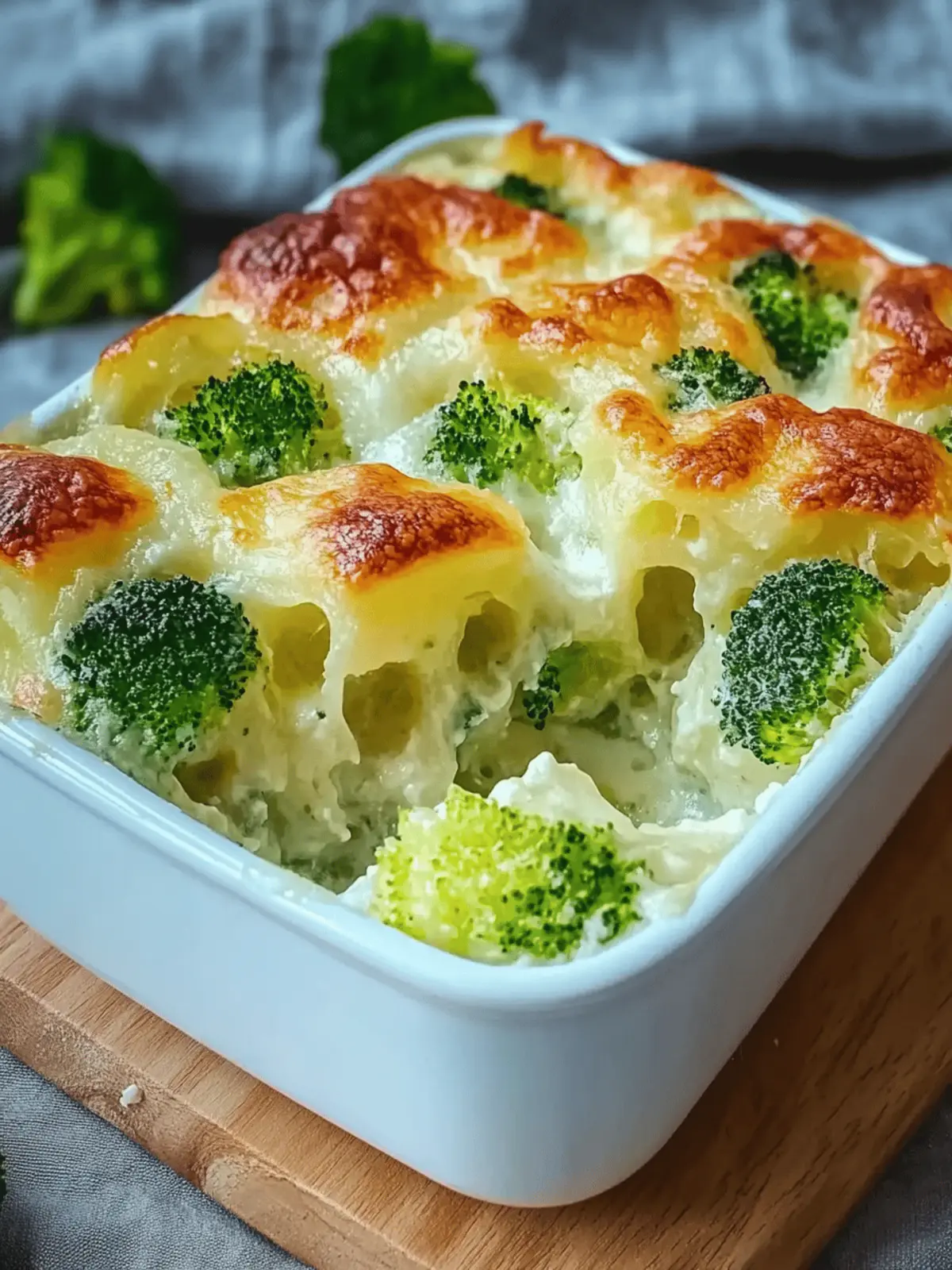 Kartoffel- und Brokkoli-Auflauf