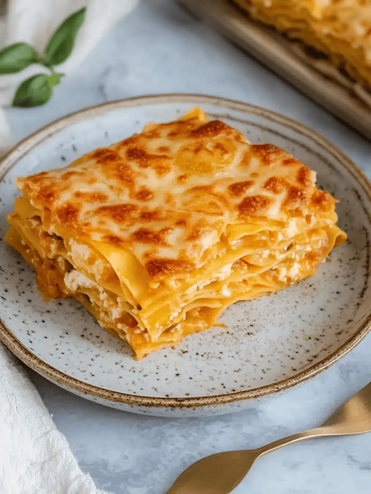 Kürbislasagne