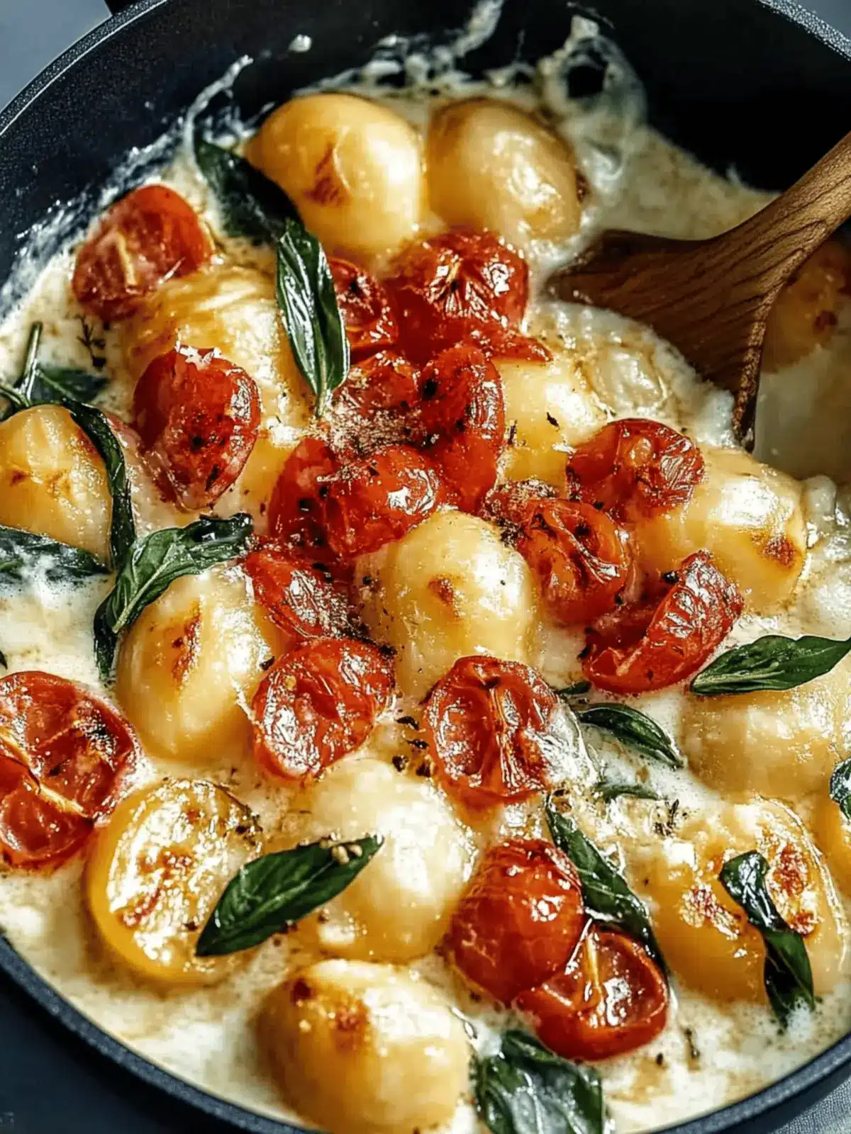 Veganer Gnocchi Pfanne Kokosnussmilch