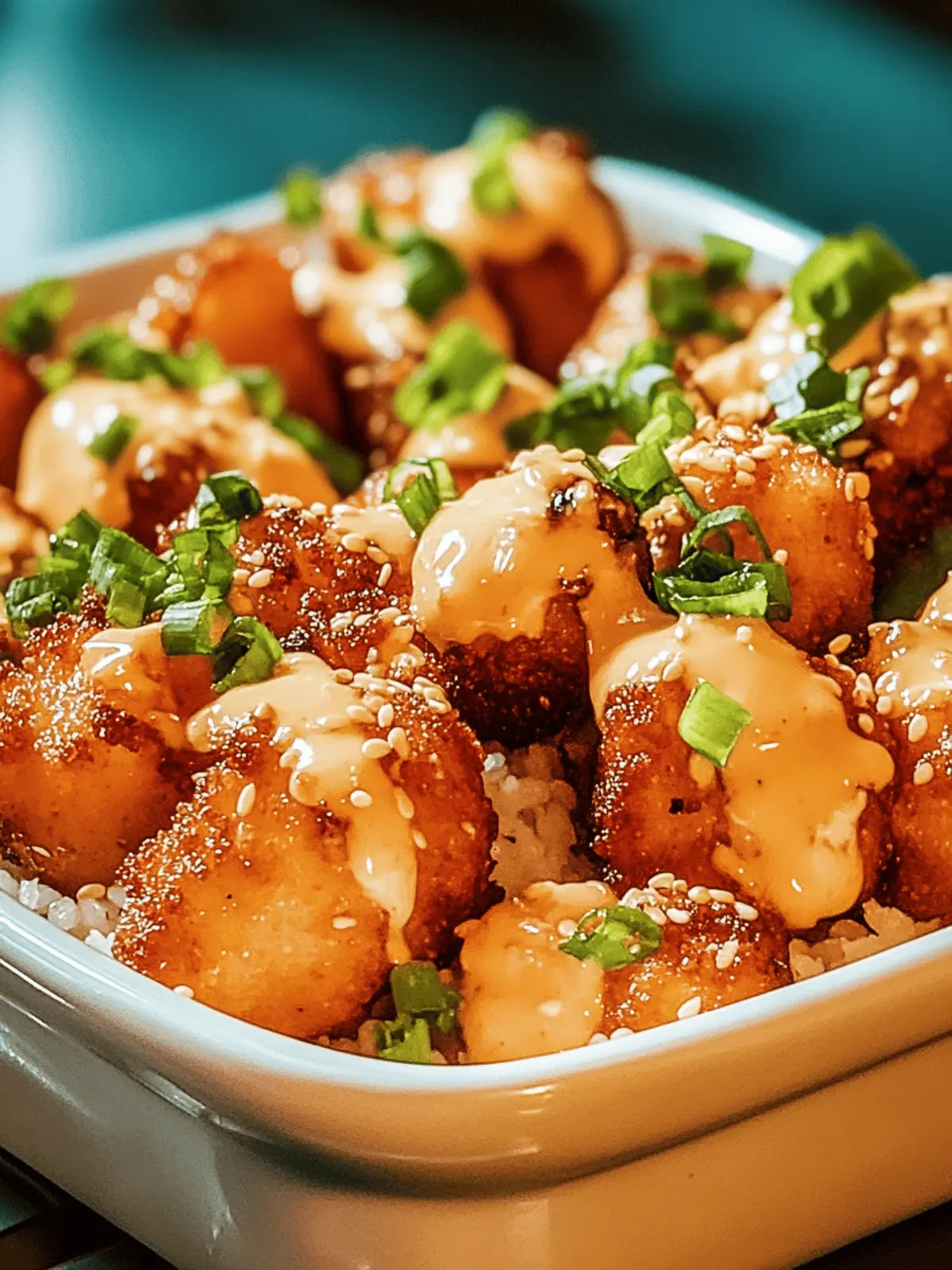 Bang Bang Hühnchen Auflauf