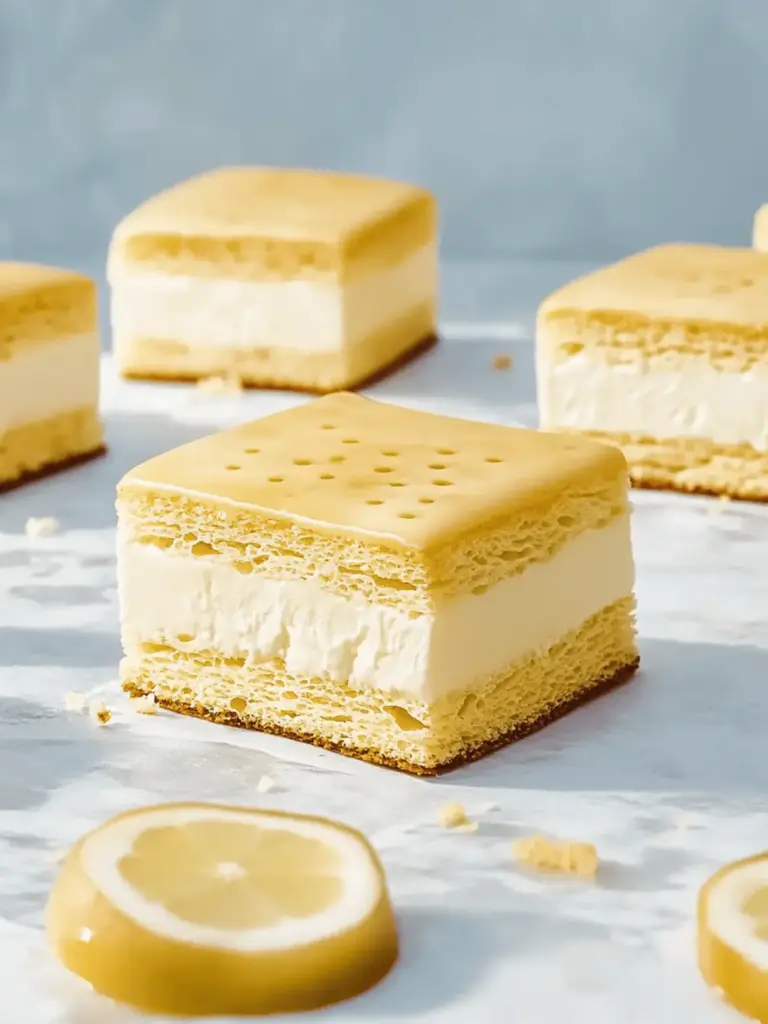 Cremige Vanille-Träume zwischen zwei Keksen