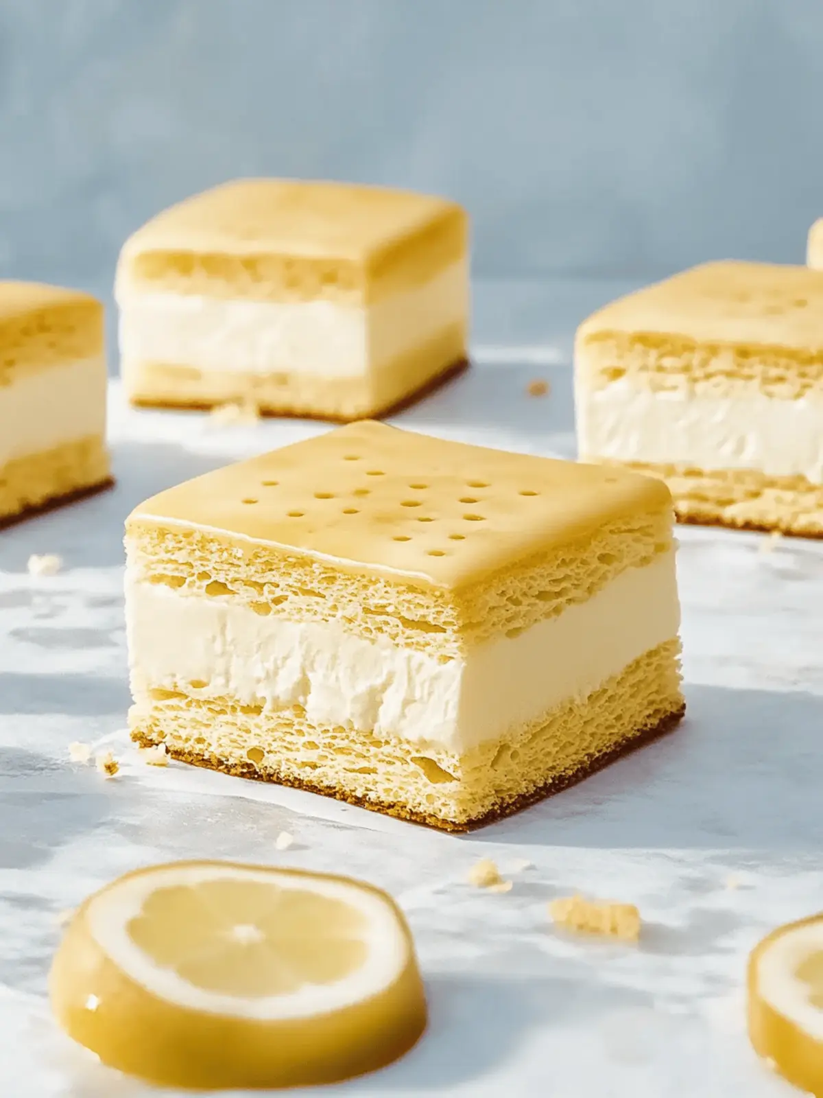 Cremige Vanille-Träume zwischen zwei Keksen