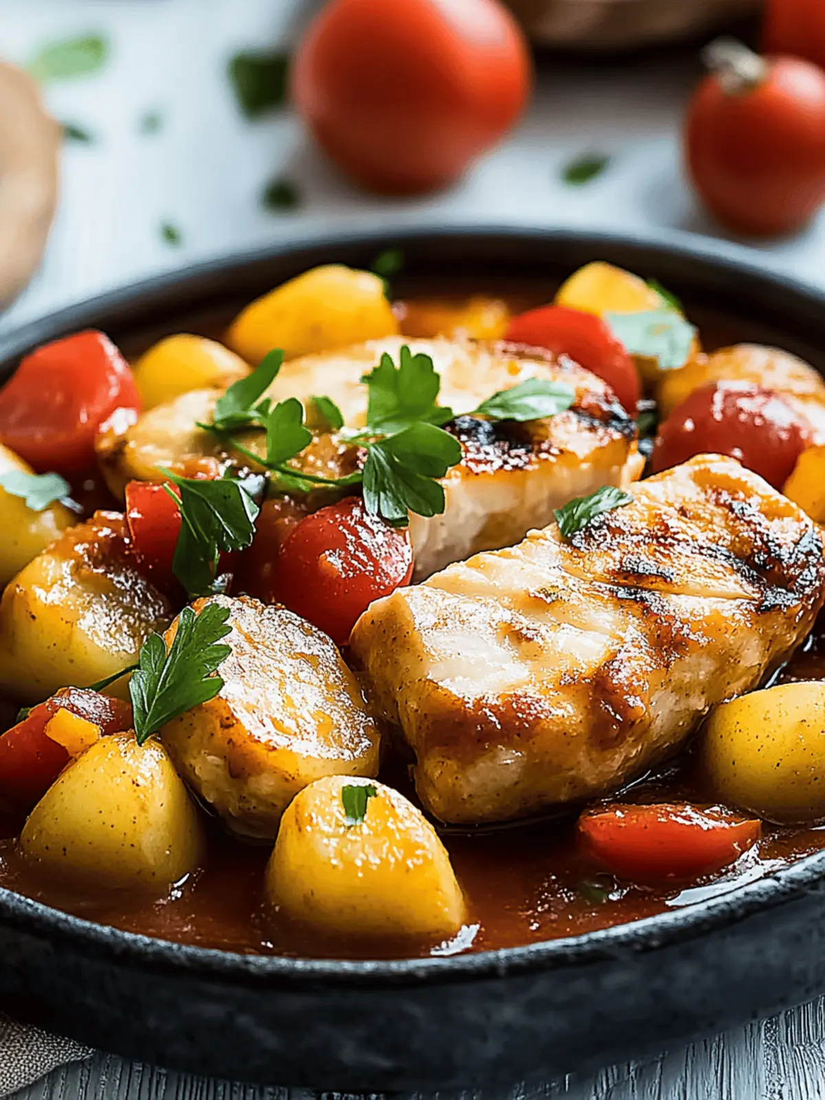 argentinischer Hühnereintopf