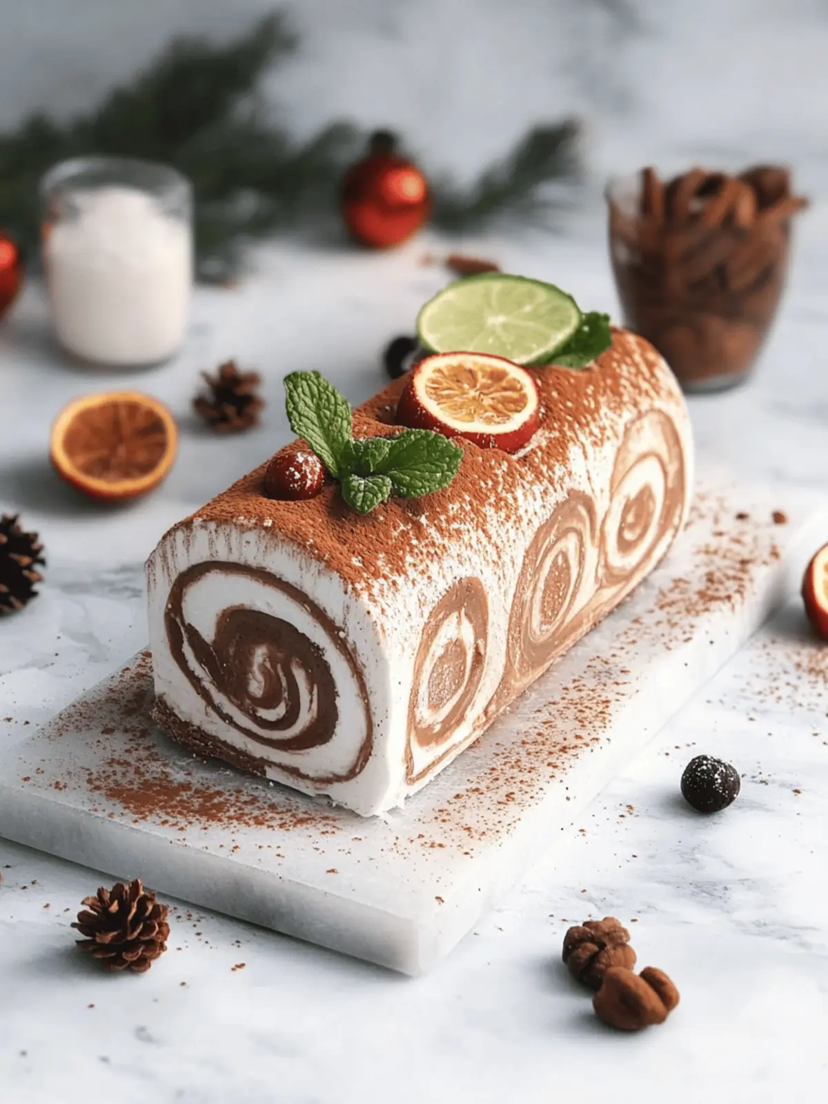 Gourmet Tiramisu Weihnachten Baumkuchen