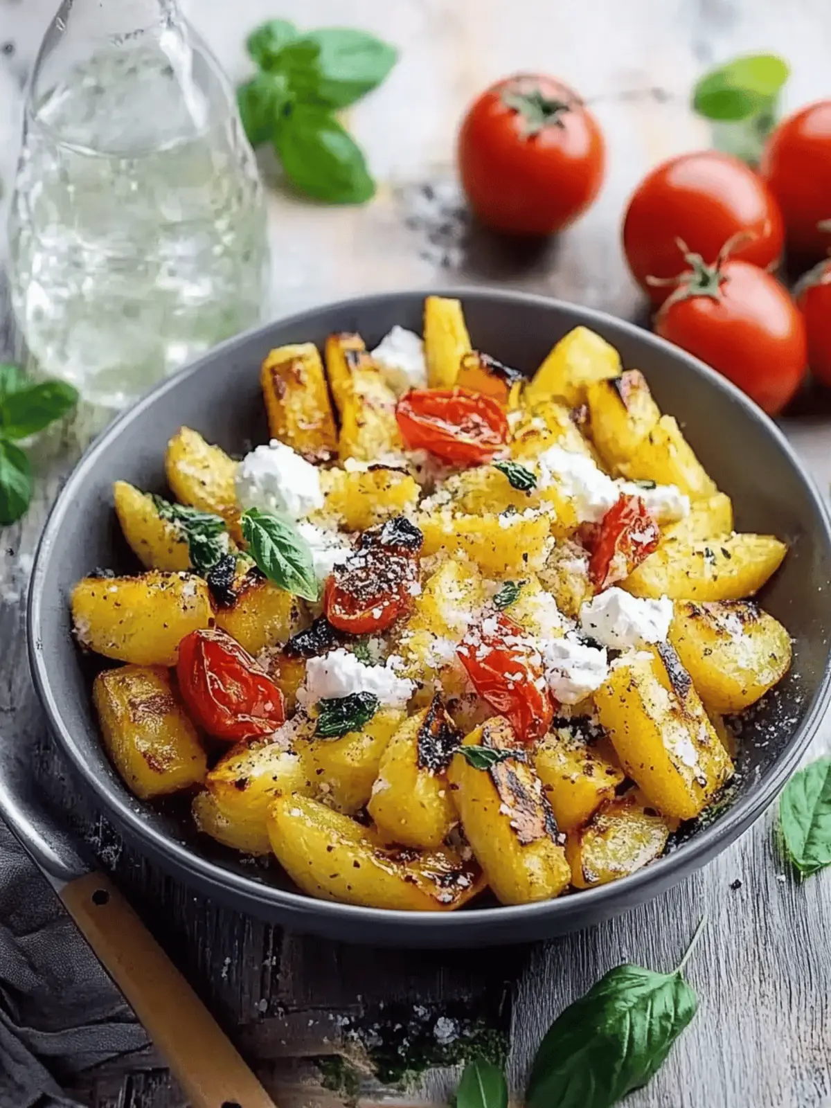 Mediterrane Art frittierter Kohlrabi