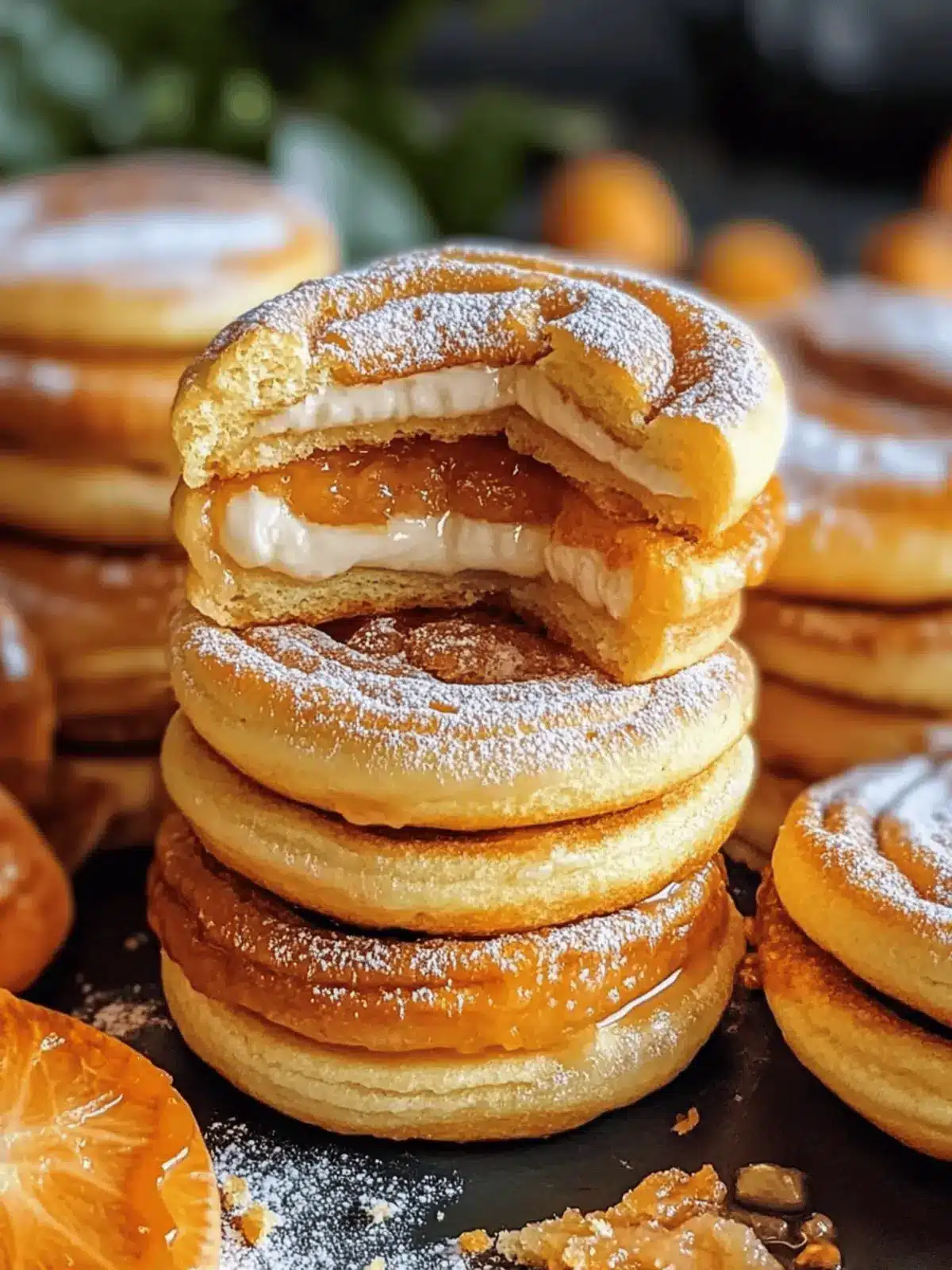 Kürbis Käsekuchen Kekse