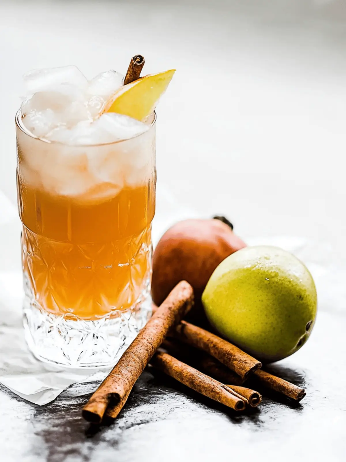 Wintercocktail Heißer Apfelpunsch