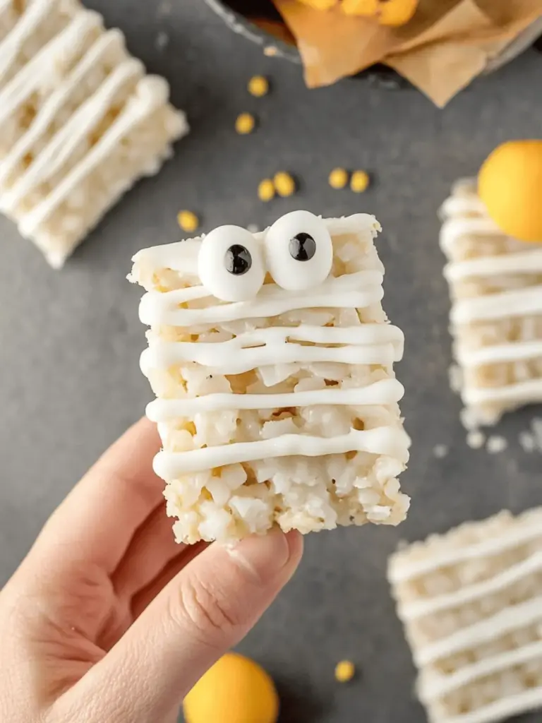 Mummy Krispies Treats - Mumien Krispievergnügen