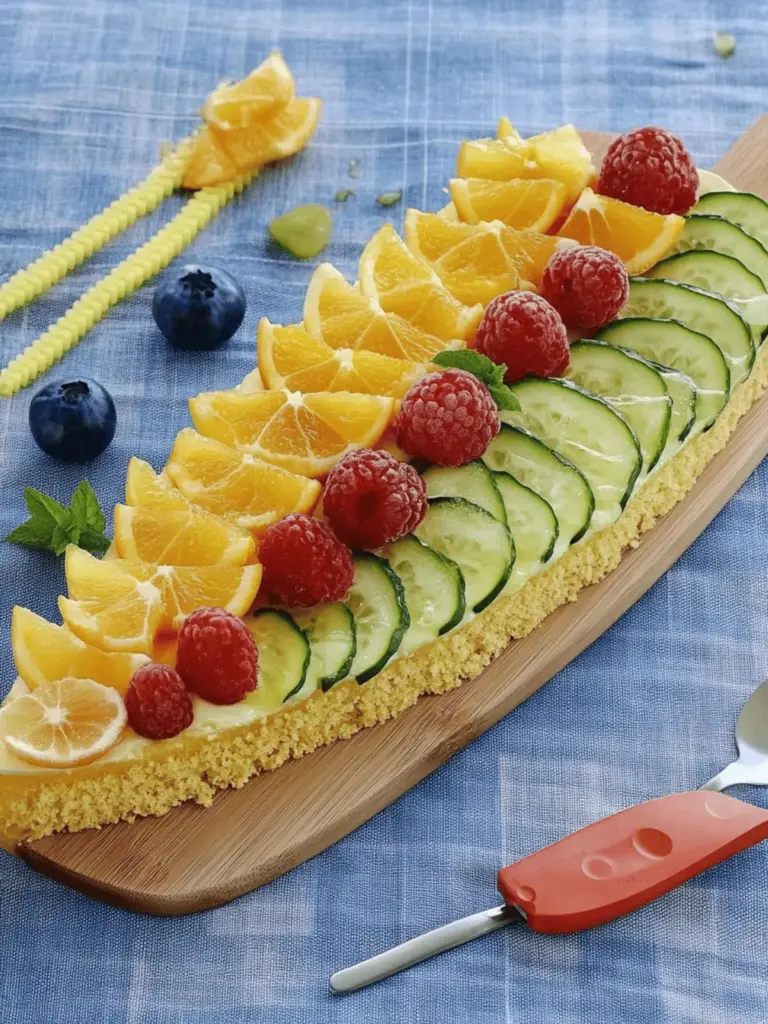 Obstkuchen zum Schulanfang