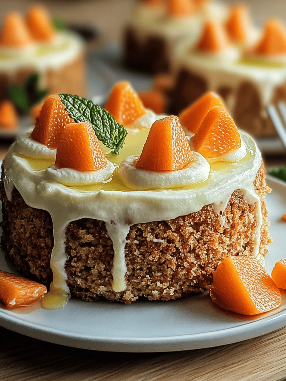 Schneller Karottenkuchen