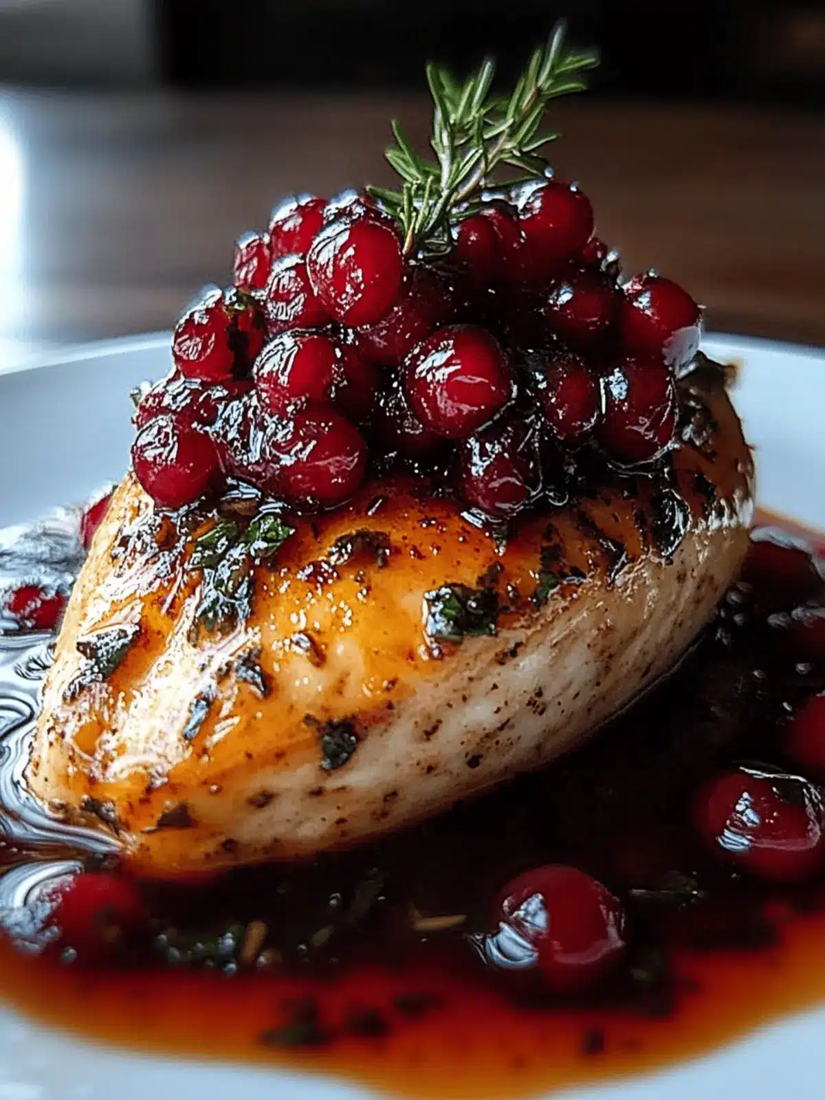 Weihnachts-Hähnchenbrust