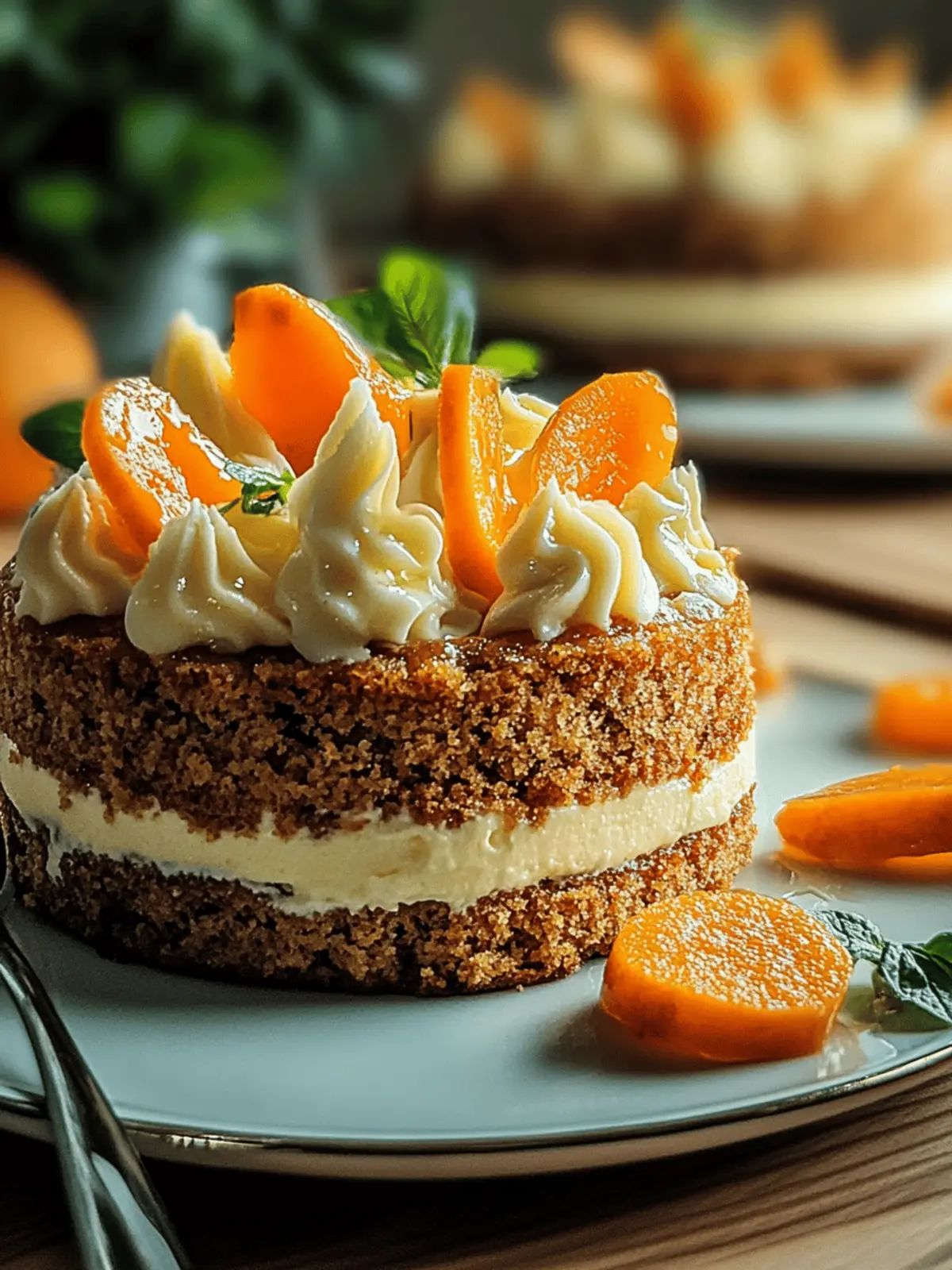 Schneller Karottenkuchen