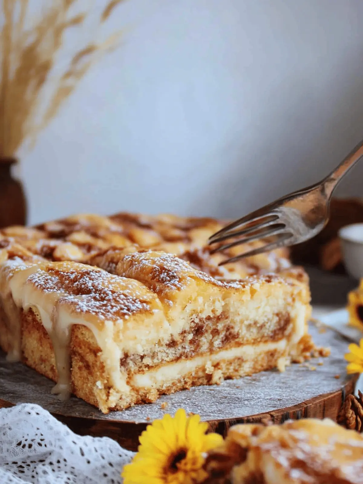 Zimtschnecken Kuchen