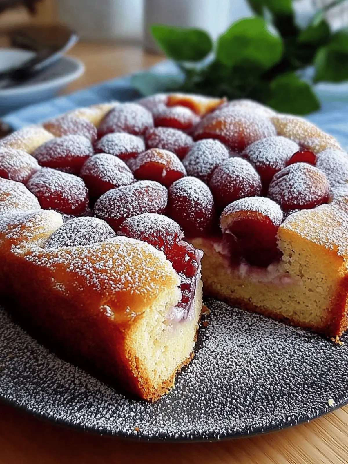 Oma Mias Pflaumenkuchen