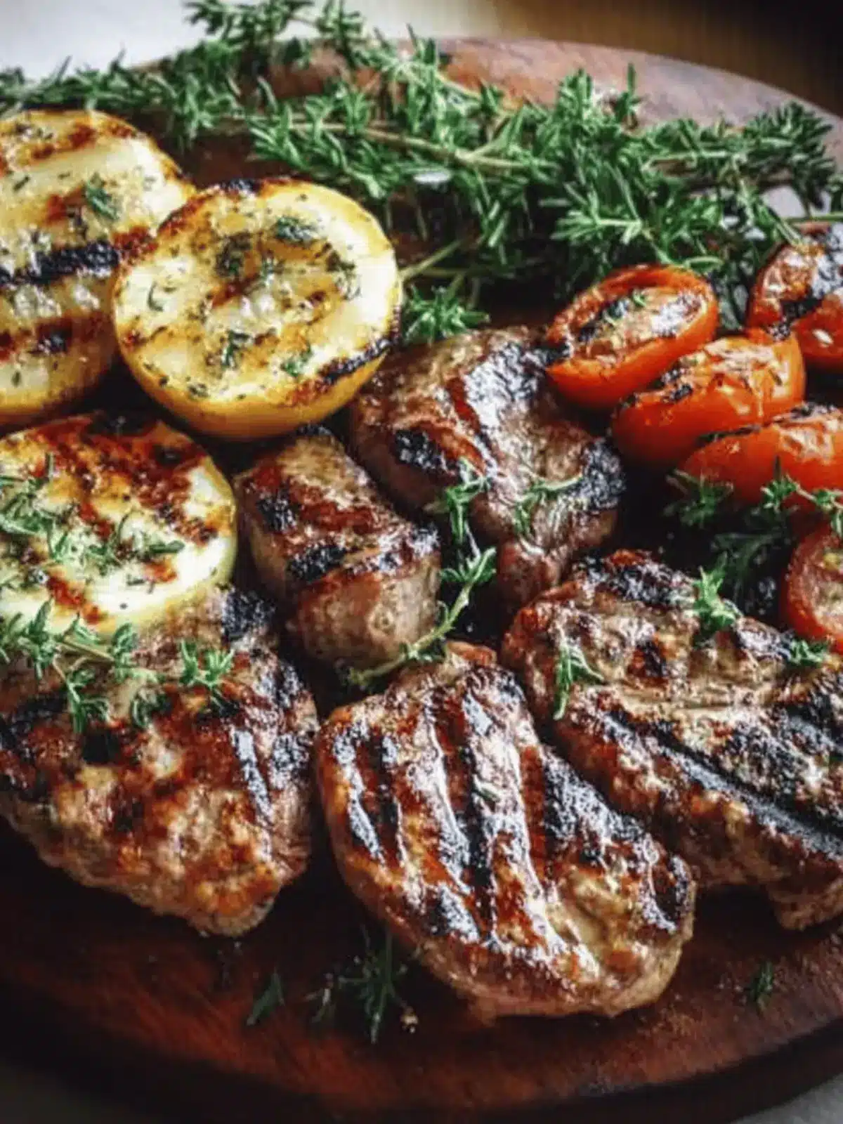 Gegrillte Fleischplatte Rezept