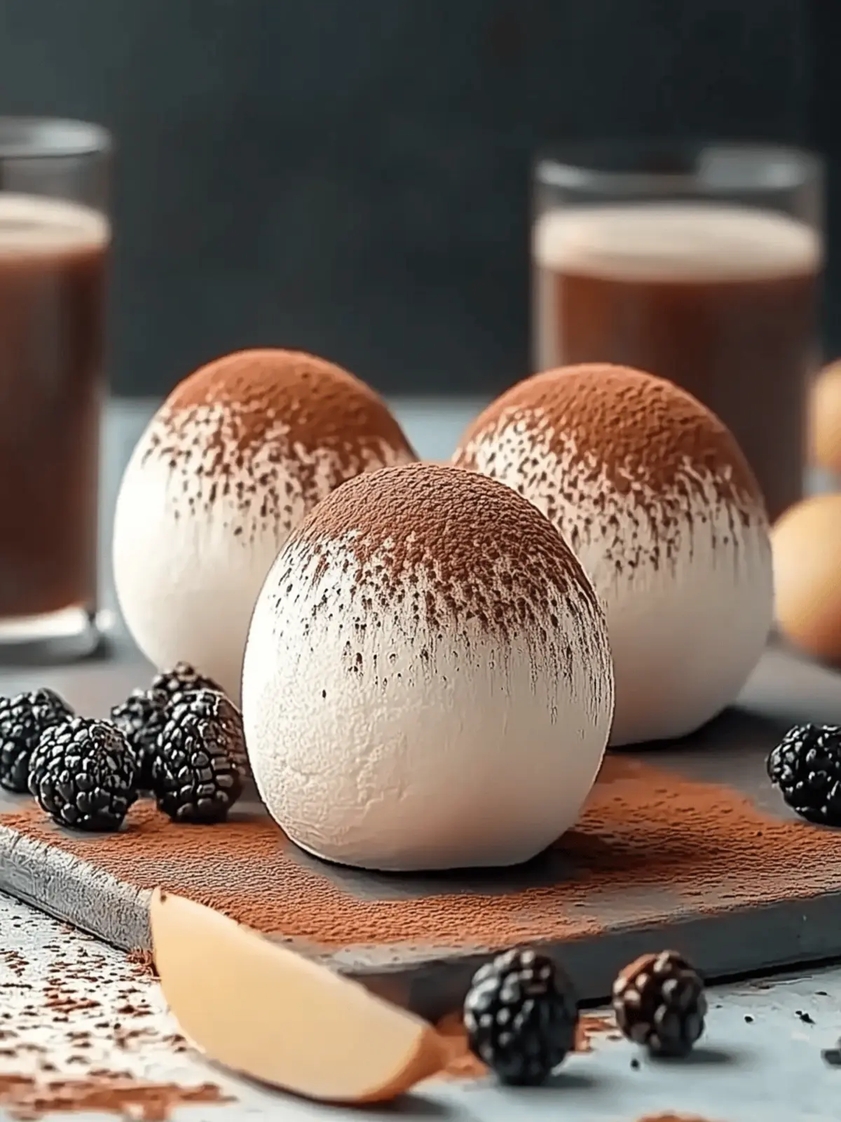 Kleine Tiramisu Bällchen