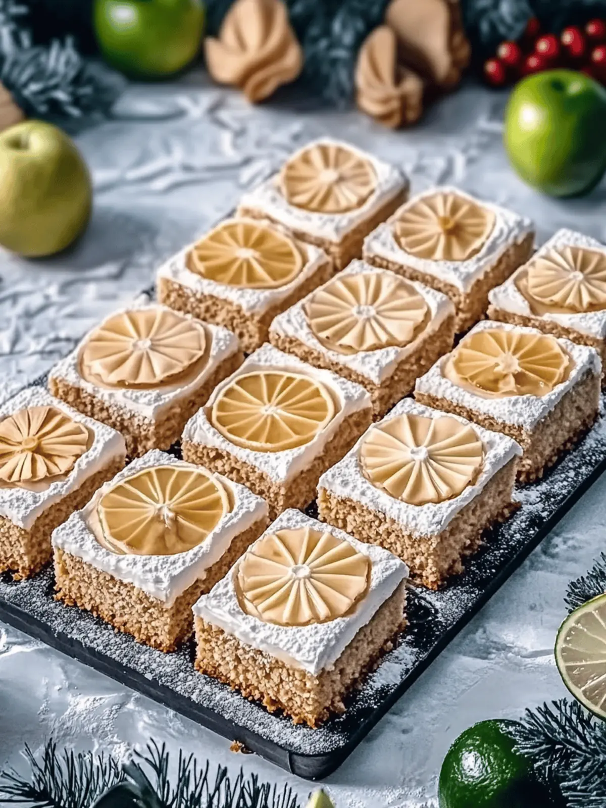 Mach deinen eigenen Speculoos-Apfelblechkuchen