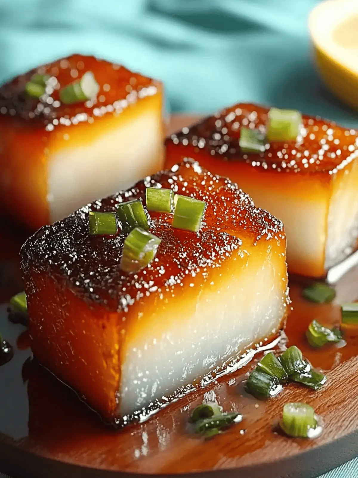 Karamellisierter Honig-Schweinebauch