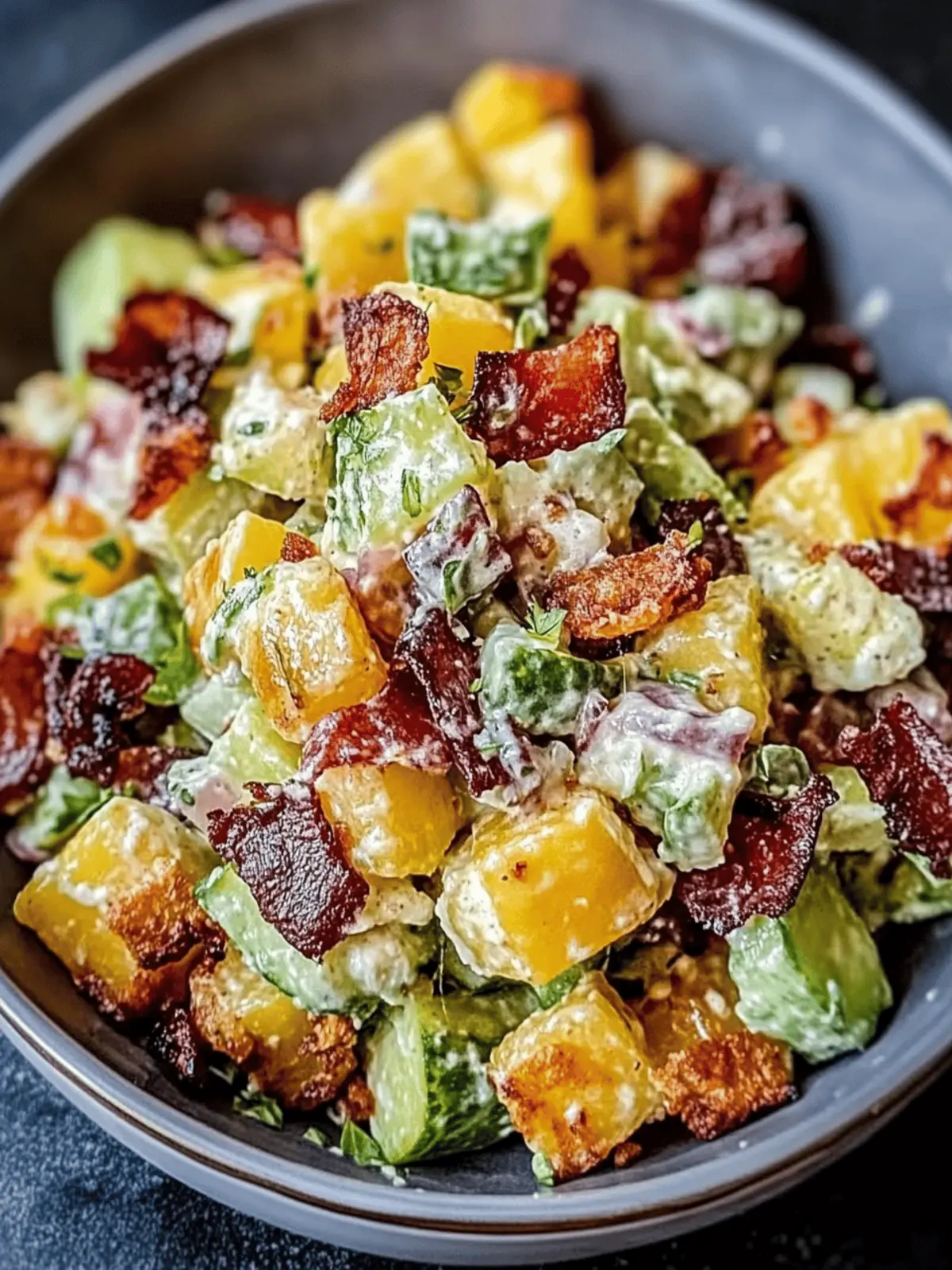 Crispy Kartoffelsalat